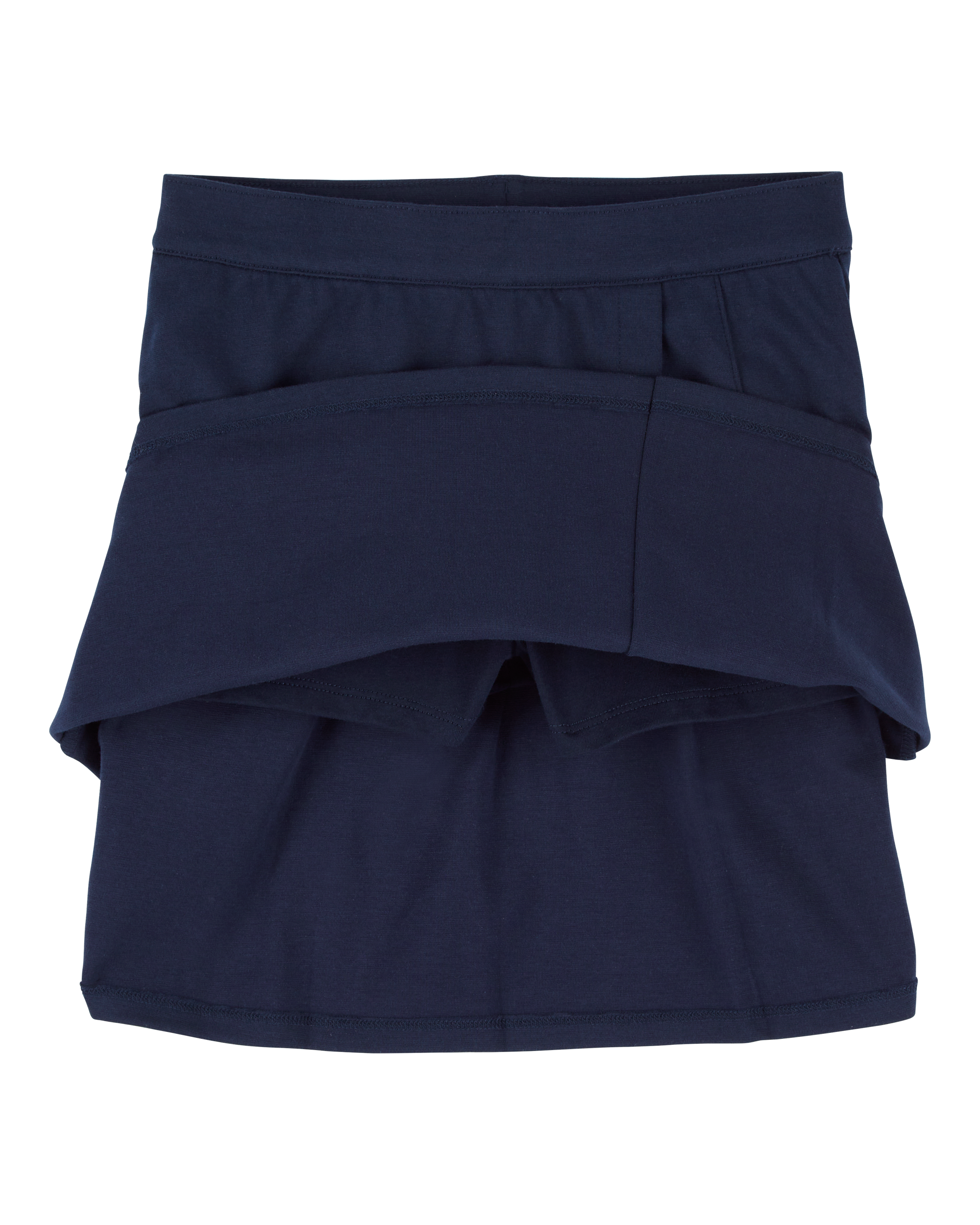 Kid Ponte Knit Uniform Skort, image 2 of 4 slides
