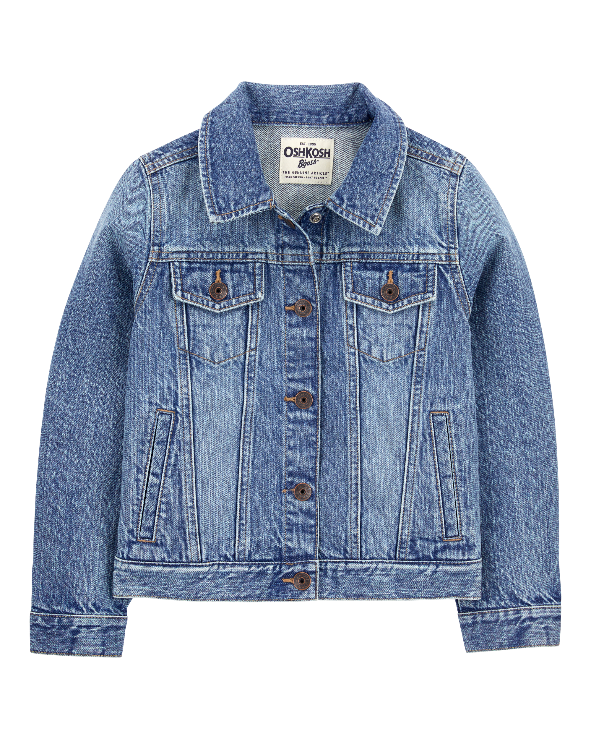 Kid Classic Denim Jacket, image 1 of 4 slides