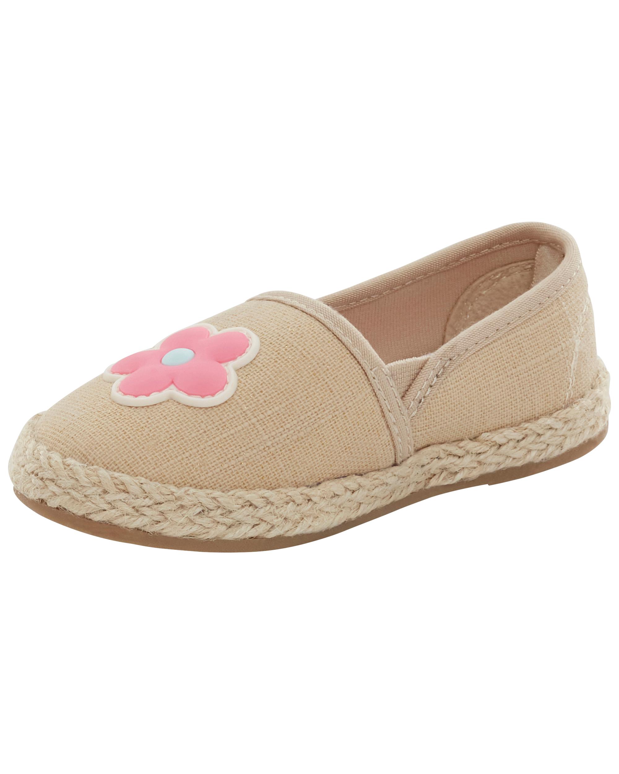 Toddler Floral Slip-On Shoes