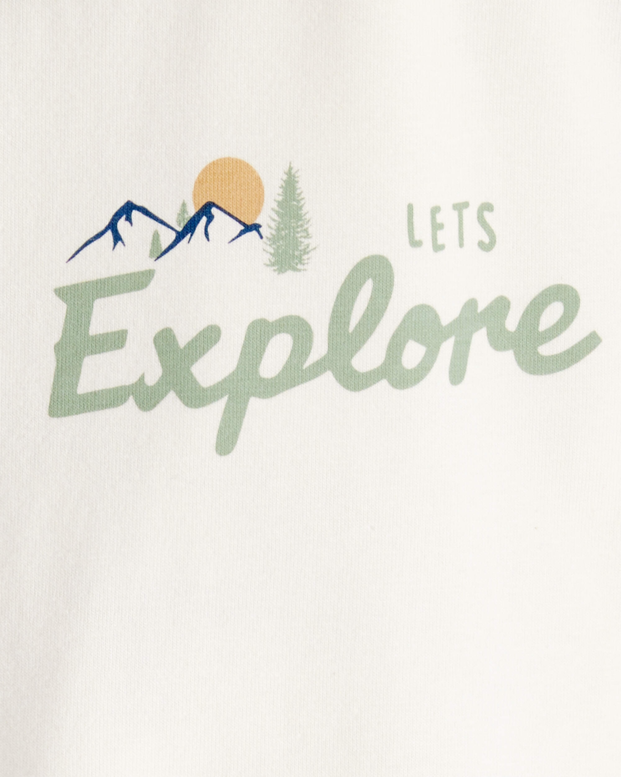 Toddler Organic Cotton Let's Explore Long-Sleeve Tee, image 4 of 7 slides
