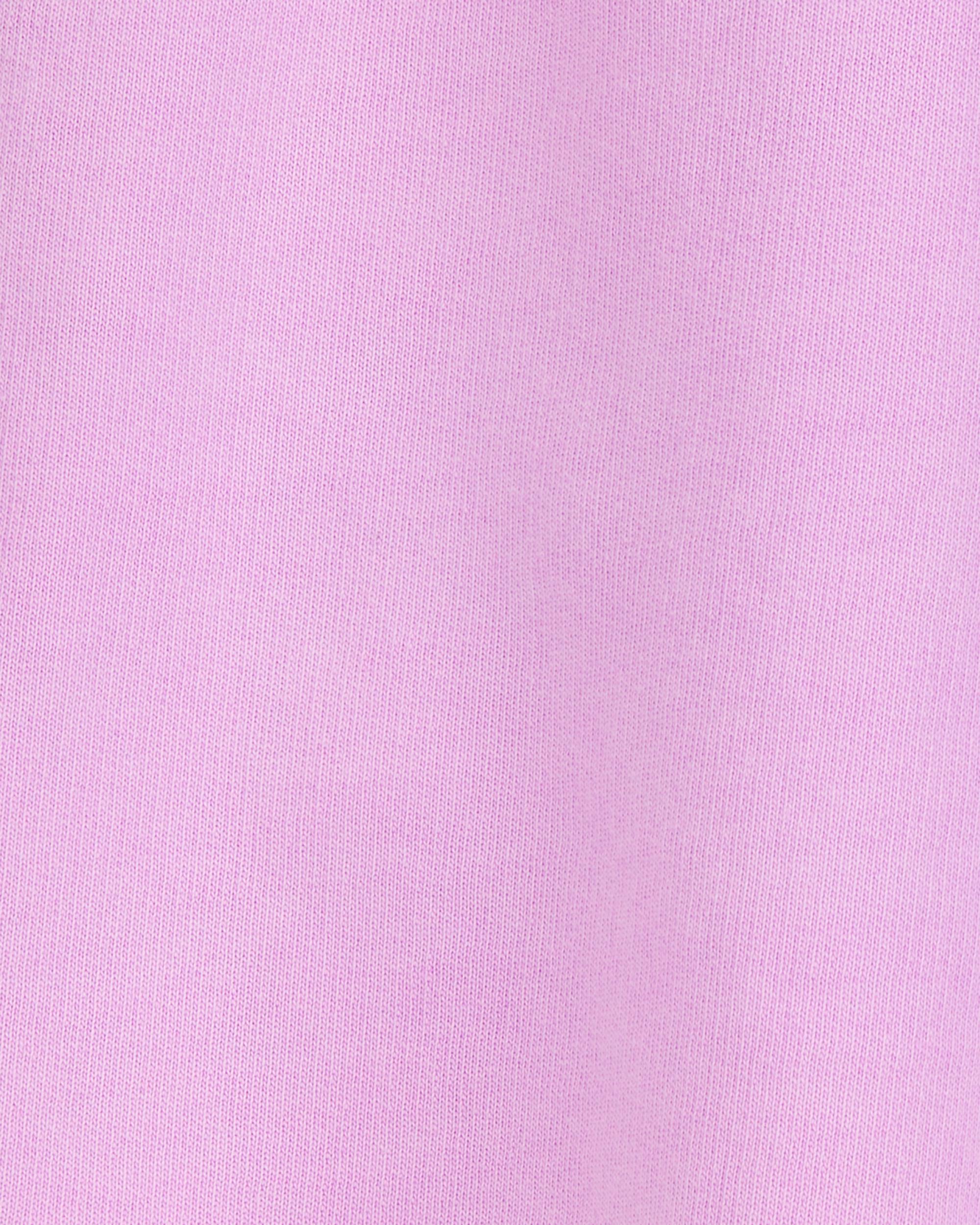 Kid 2-Piece Ribbed Tank Top & Active Drawstring Skort Set - Purple, image 4 of 6 slides