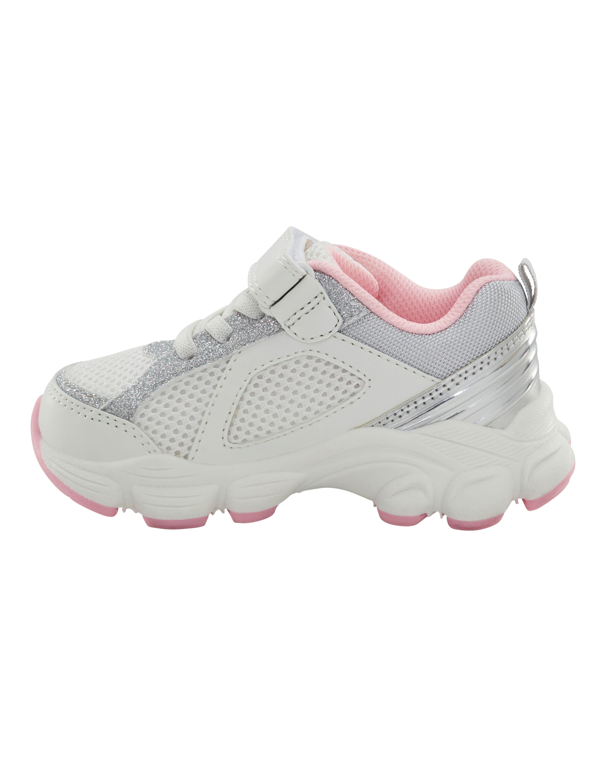 Toddler Athletic Sneakers - White, image 6 of 7 slides