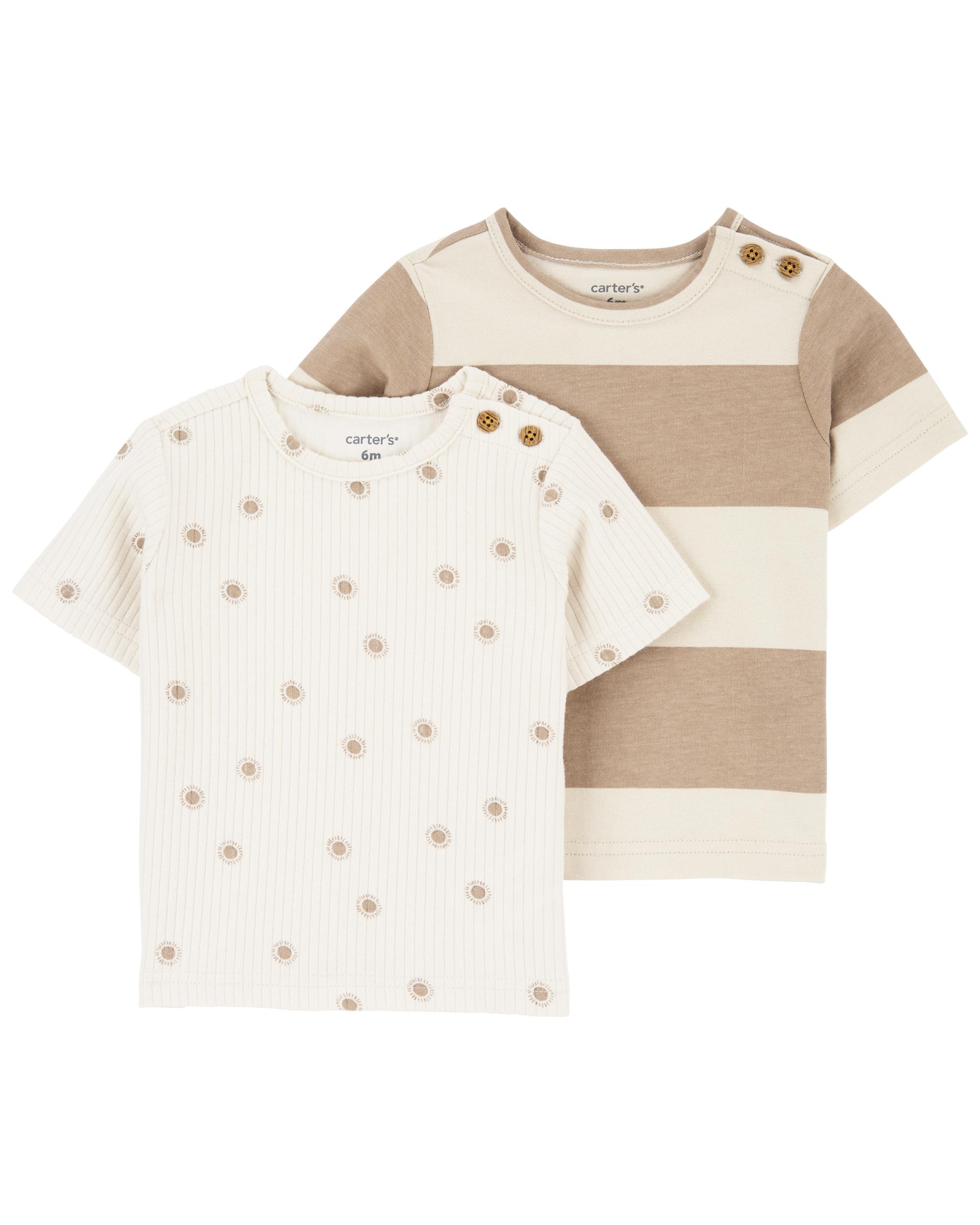 Baby 2-Pack Short-Sleeve Tees, image 1 of 4 slides