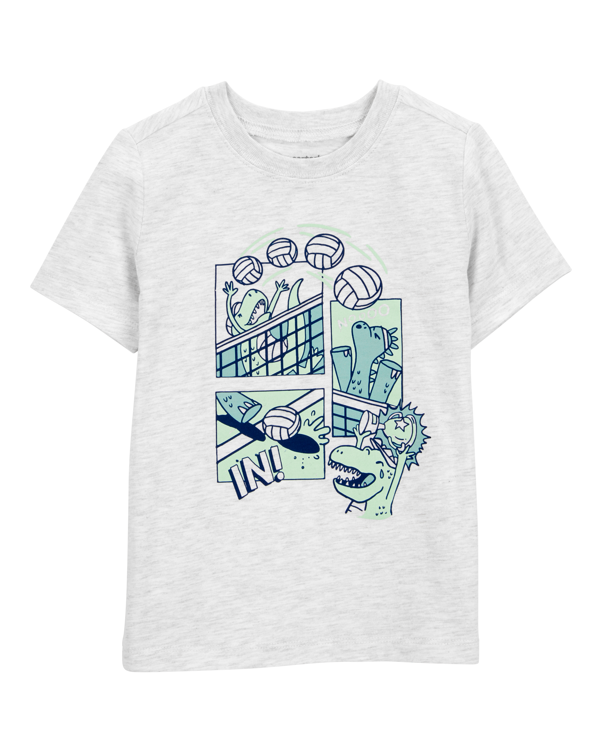 Toddler Boy Volleyball Short-Sleeve Graphic Tee - White, image 1 of 3 slides