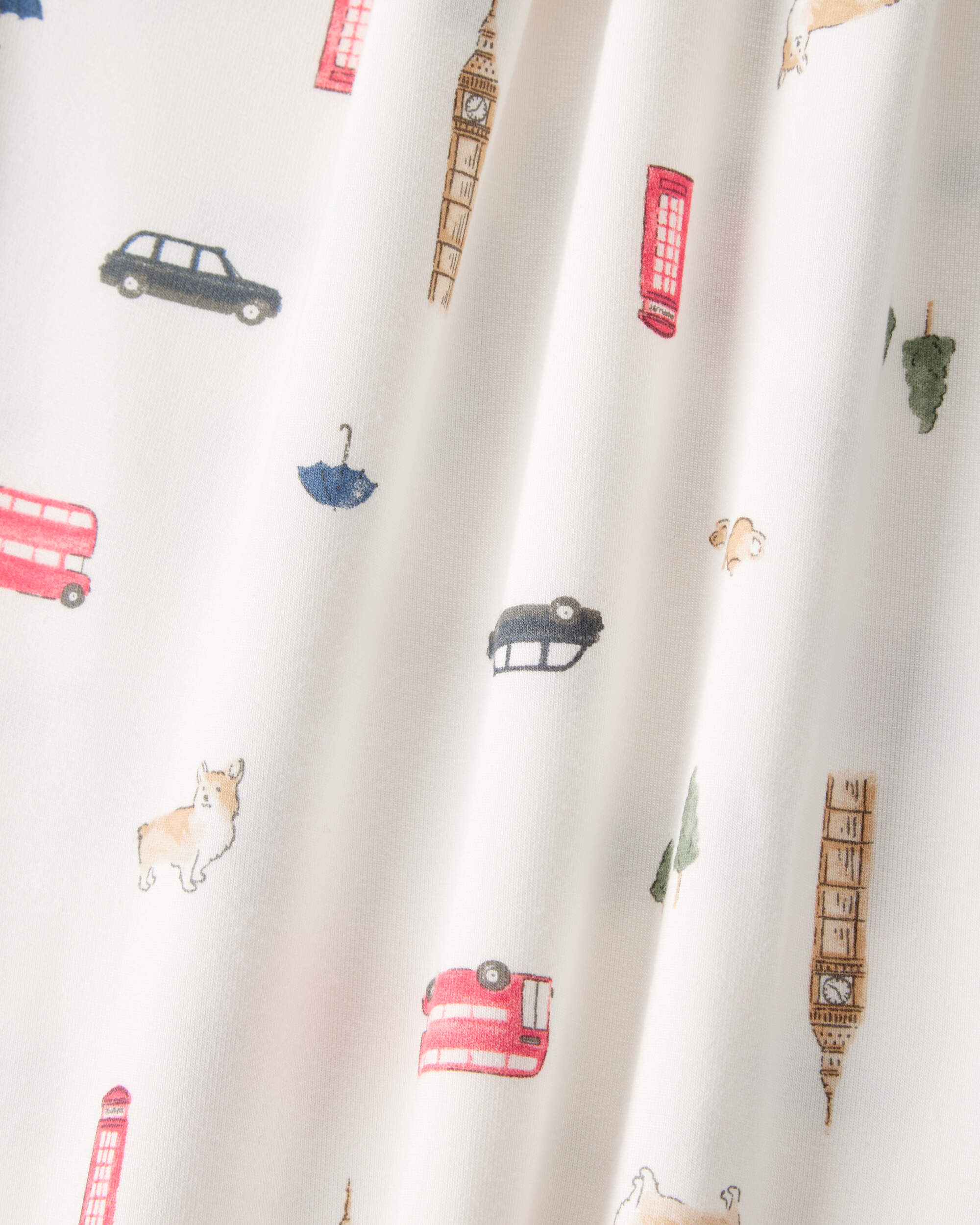 Baby Boy London Print PurelySoft Blanket, image 2 of 3 slides