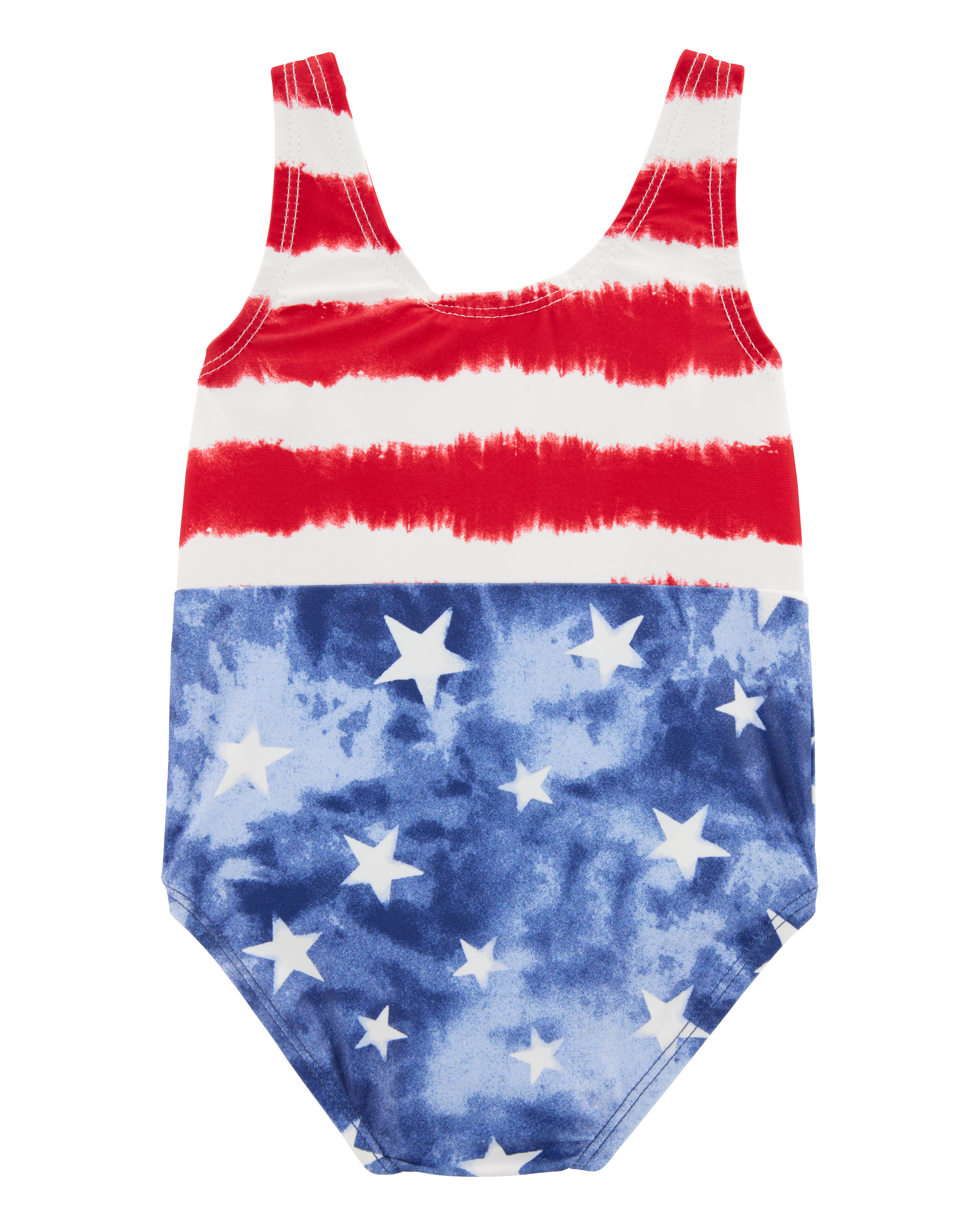 Baby 1-Piece Fourth of July  Swimsuit, image 3 of 5 slides