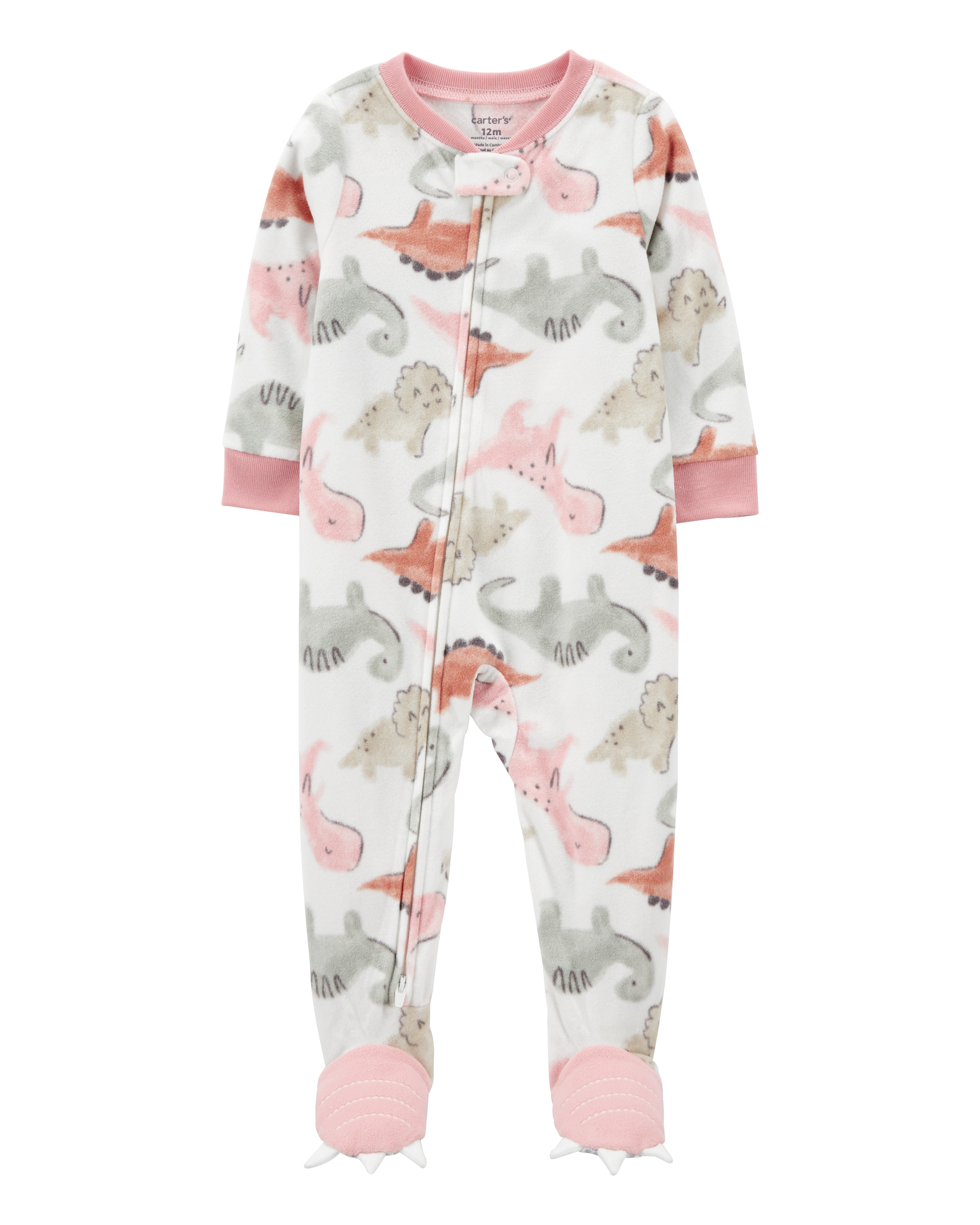 Carters Fleece Dinosaur PJs offers 3T