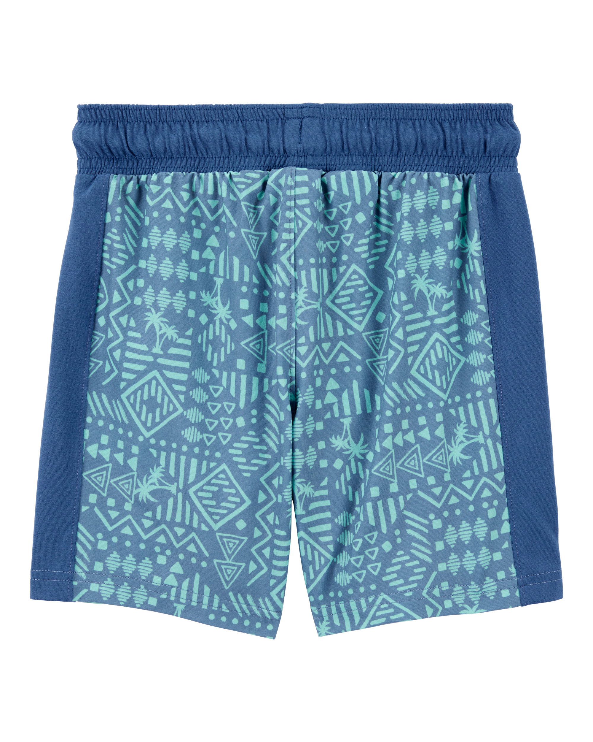 Kid 2-Piece Active Muscle Tank & Shorts Set - Blue, image 5 of 7 slides