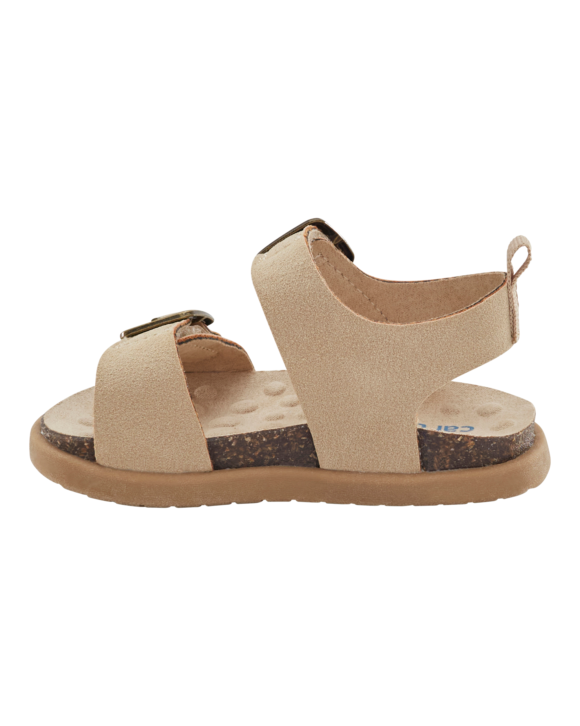 Baby Every Step® First Walker Faux Cork Sandals - Beige, image 6 of 7 slides
