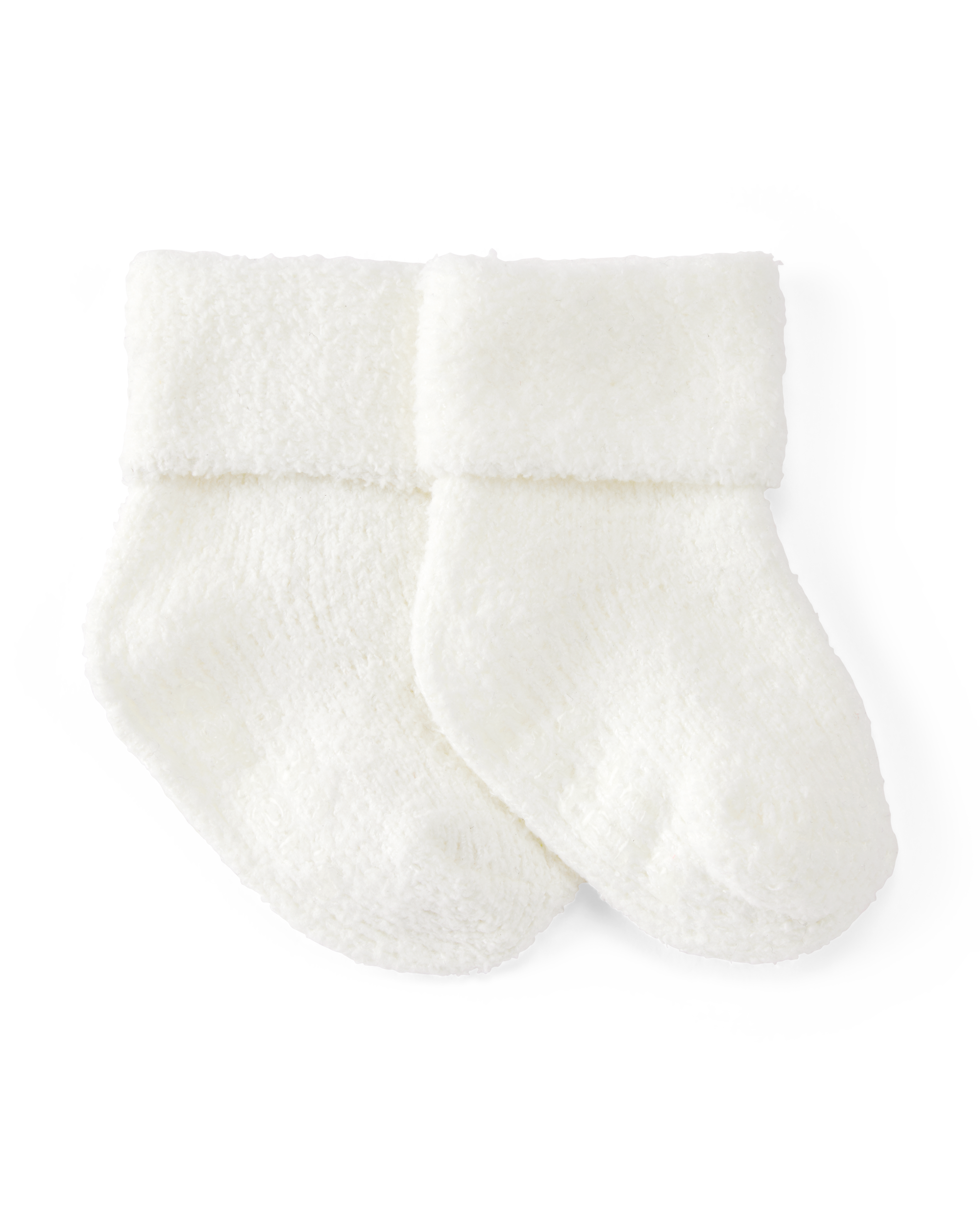 Baby 4-Pack Foldover Chenille  Booties, image 1 of 4 slides
