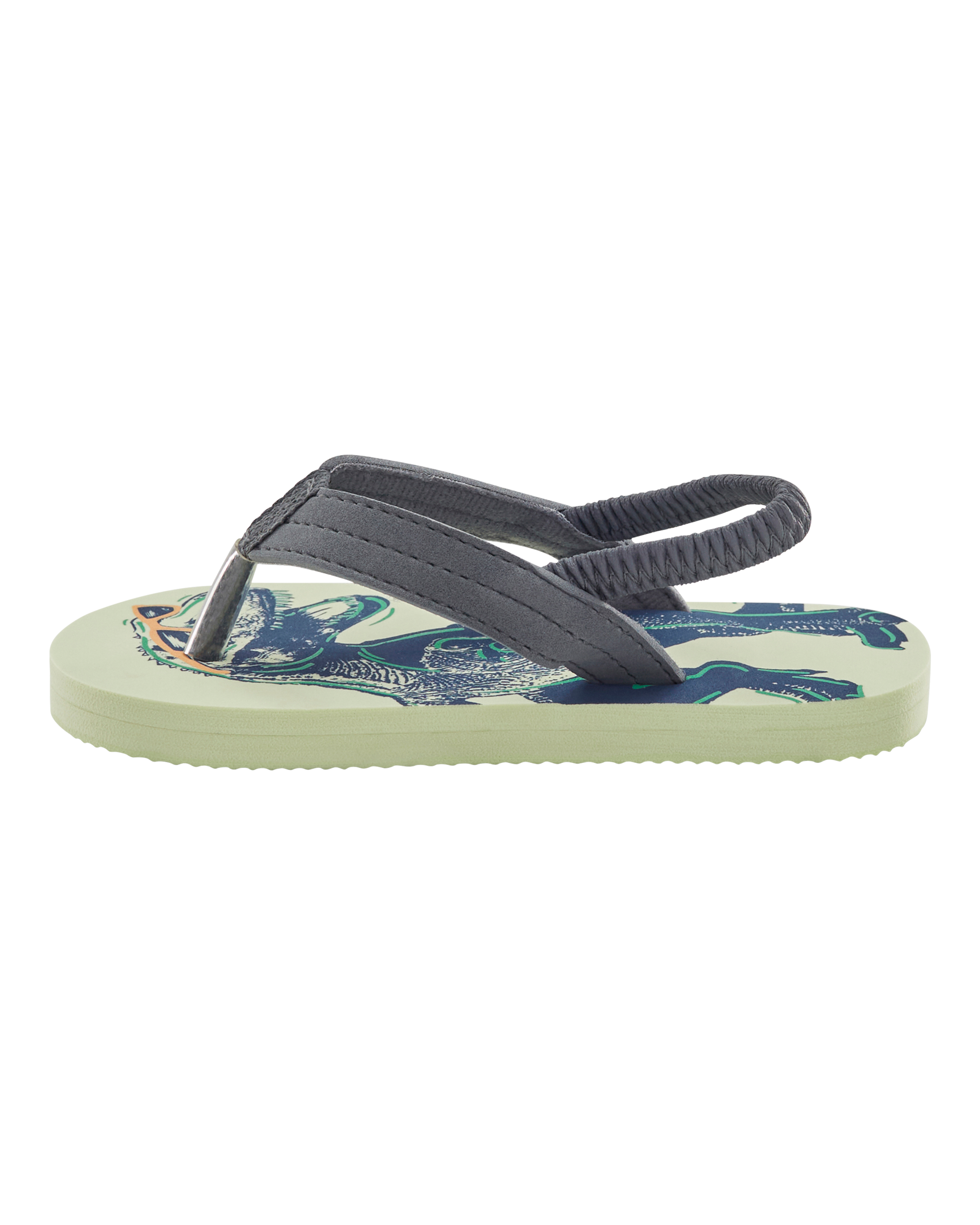 Dinosaur Flip Flops, image 6 of 7 slides