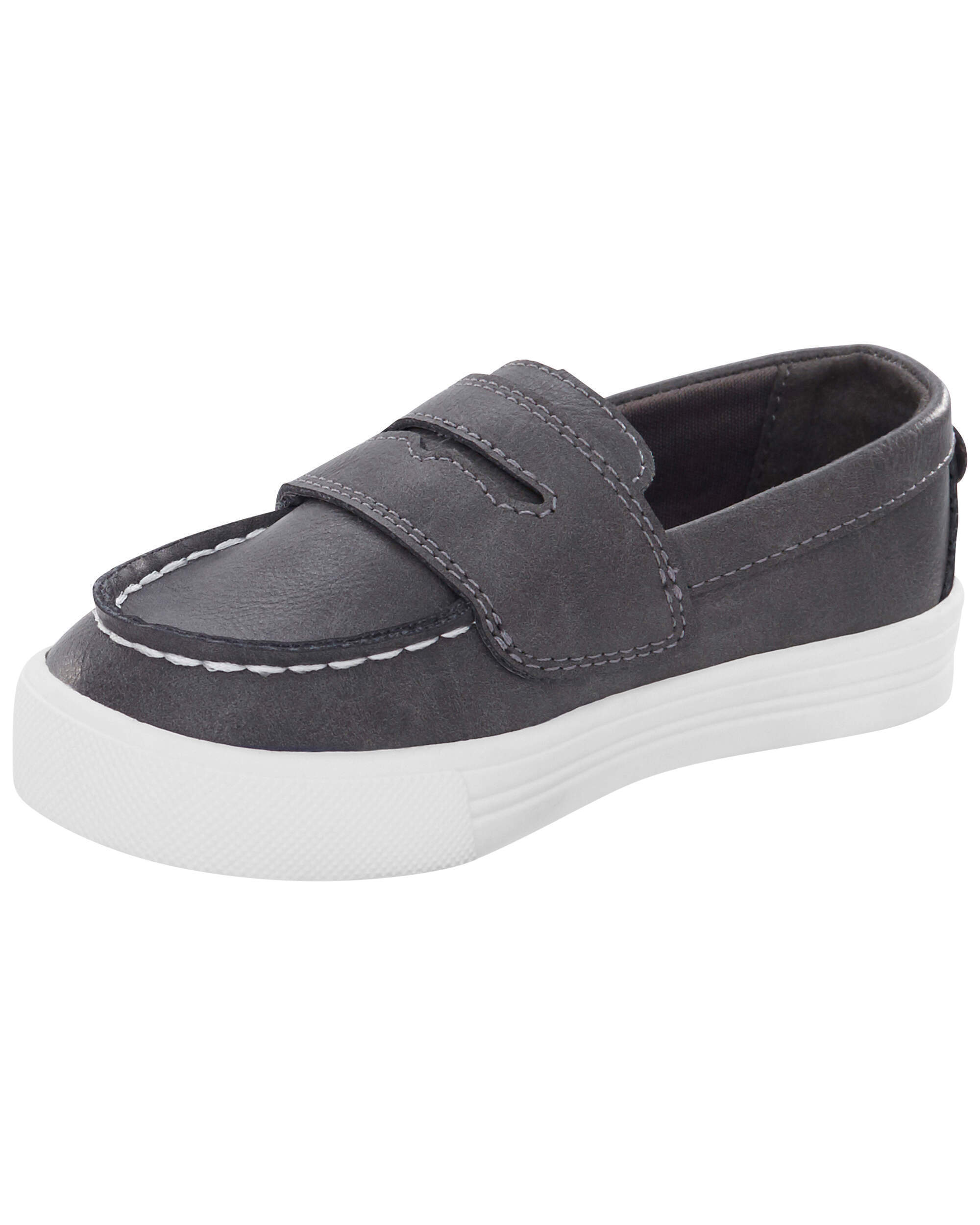 Grey Toddler Slip-On Casual Shoes | carters.com