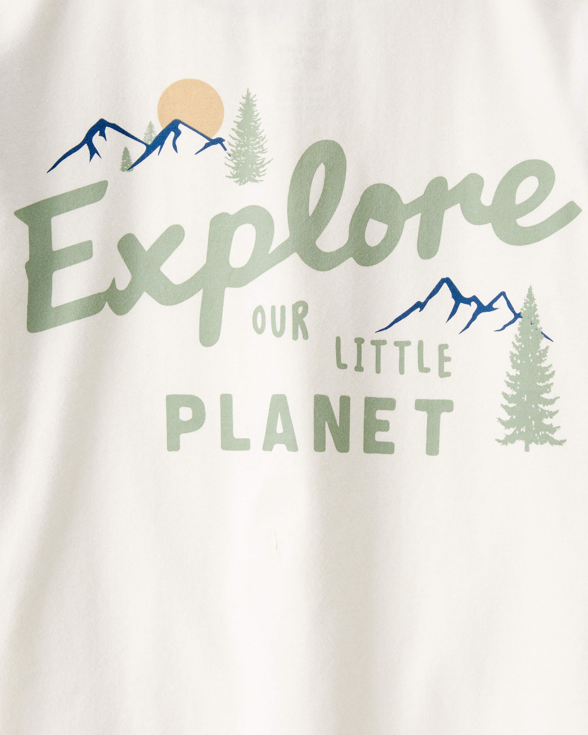 Toddler Organic Cotton Let's Explore Long-Sleeve Tee, image 5 of 7 slides