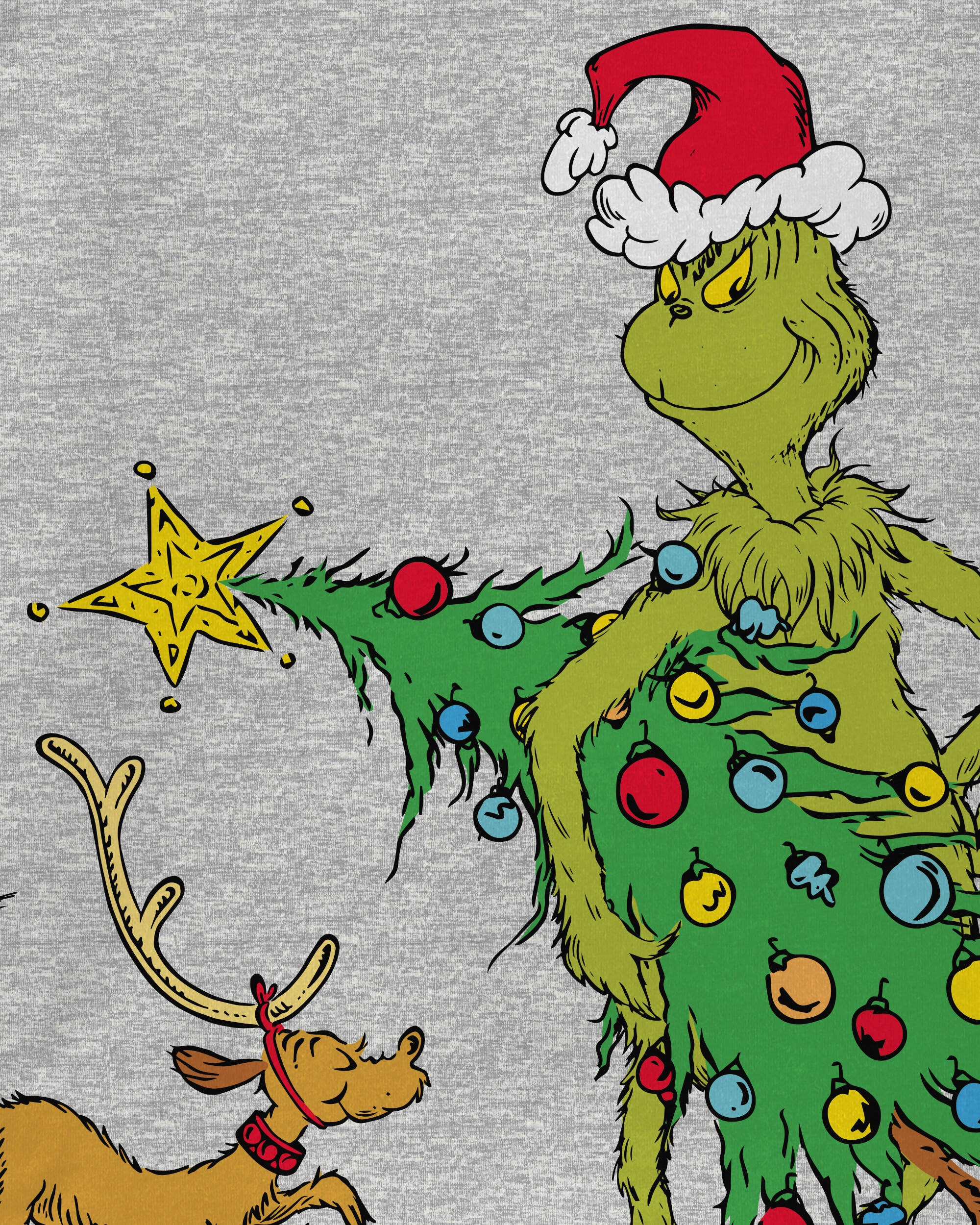 Grey Kid Dr. Seuss' The Grinch™ Christmas Tee | carters.com