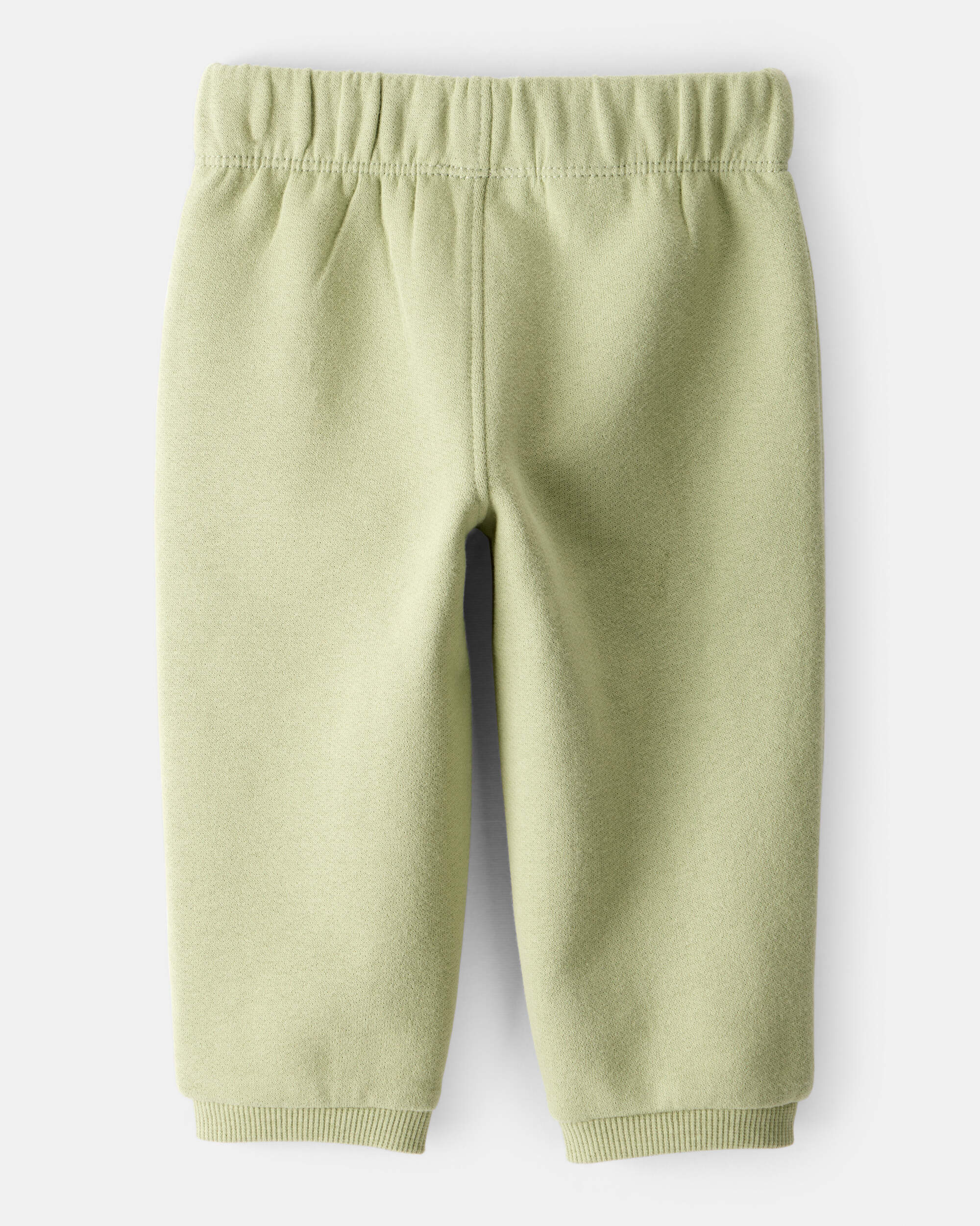 Baby Boy Cotton Pull-On Pants - Green, image 2 of 4 slides