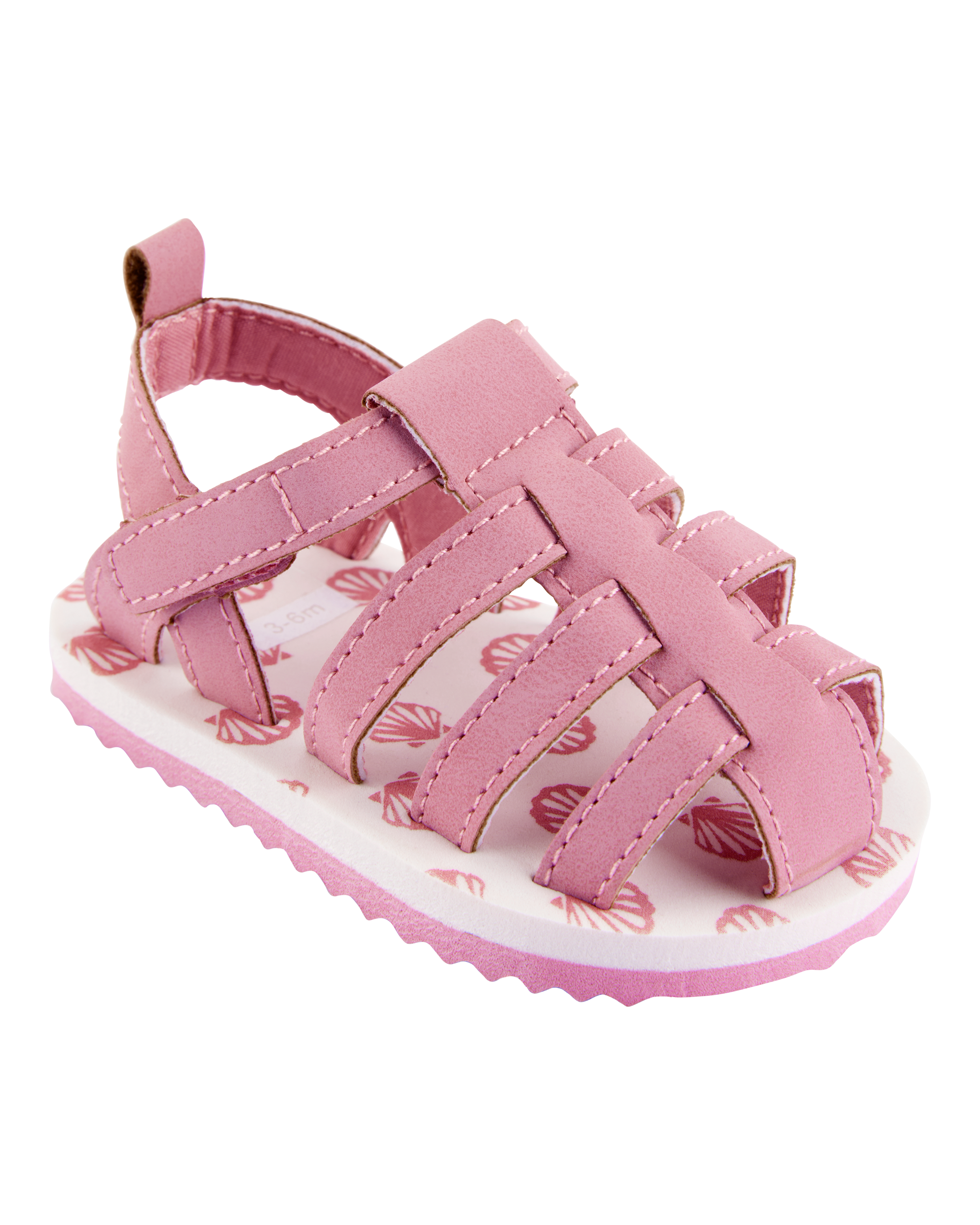 Baby Fisherman Sandals - Pink, image 1 of 7 slides