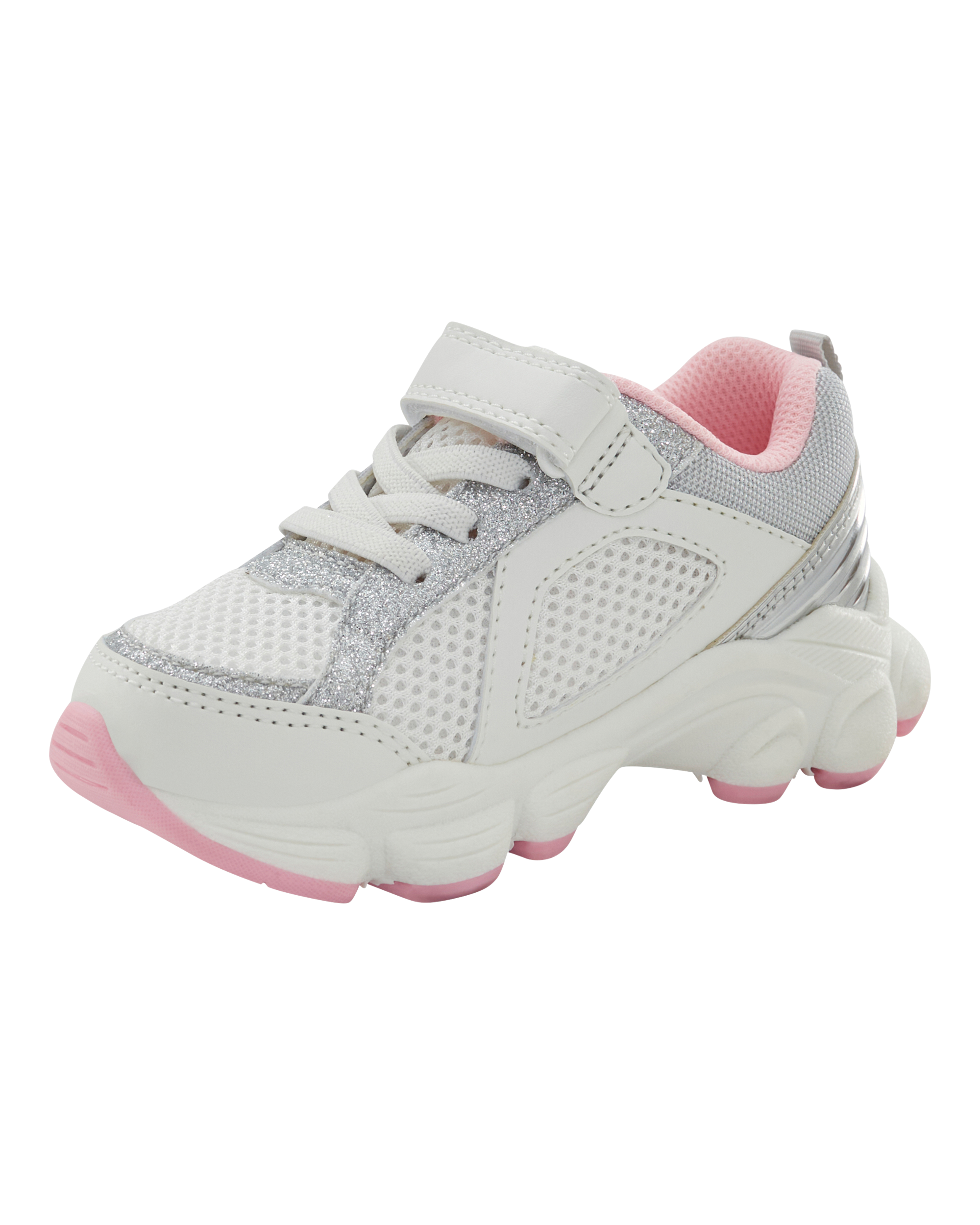 Toddler Athletic Sneakers - White, image 7 of 7 slides