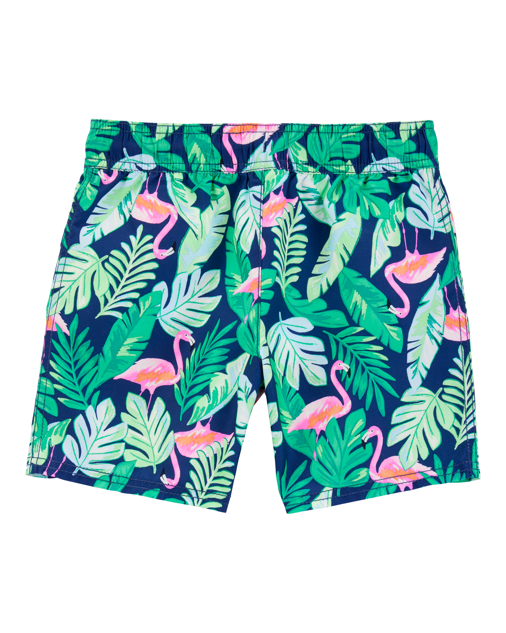 Boys Tropical Print Swim Trunks, image 2 of 4 slides