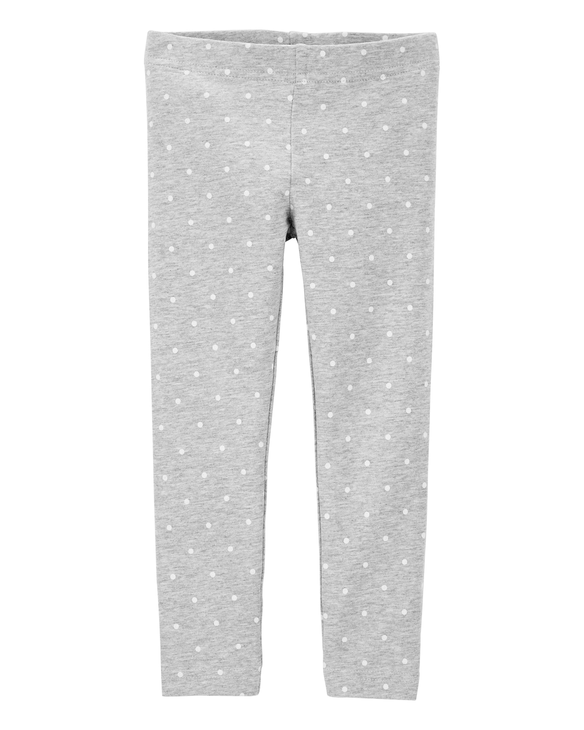Baby Cotton Polka Dot Stretch Leggings, image 1 of 3 slides