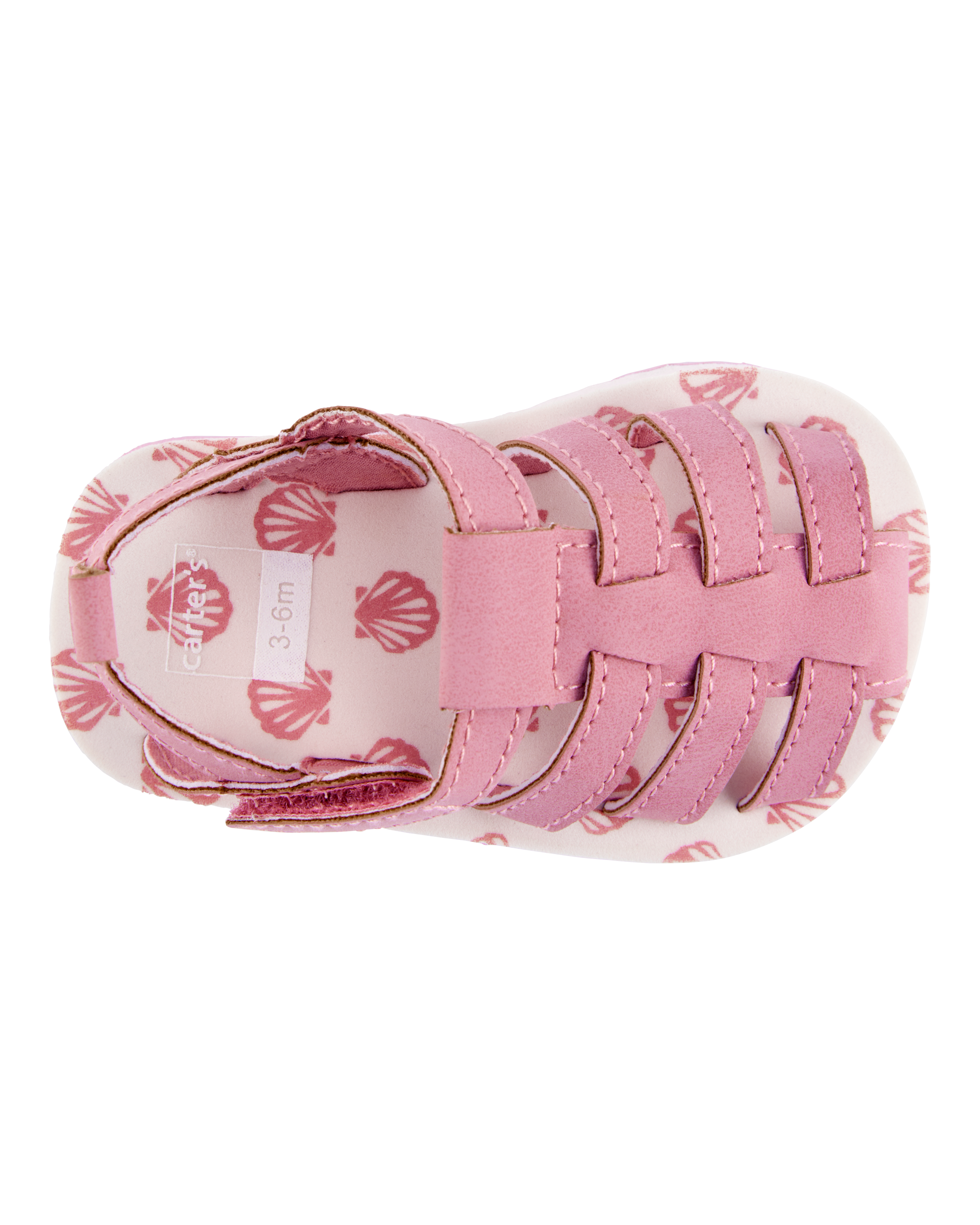 Baby Fisherman Sandals - Pink, image 4 of 7 slides