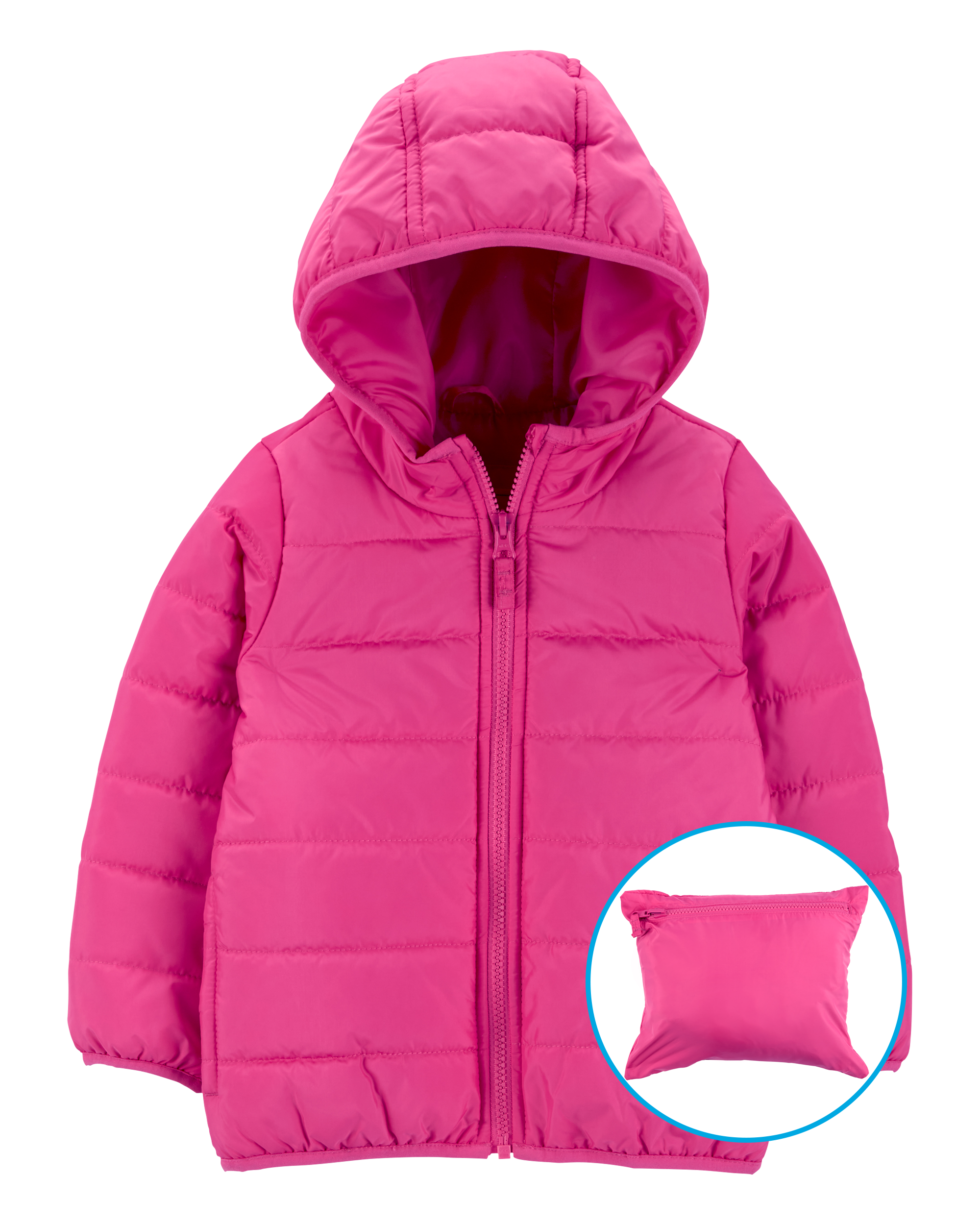 Toddler Packable Pocket Puffer