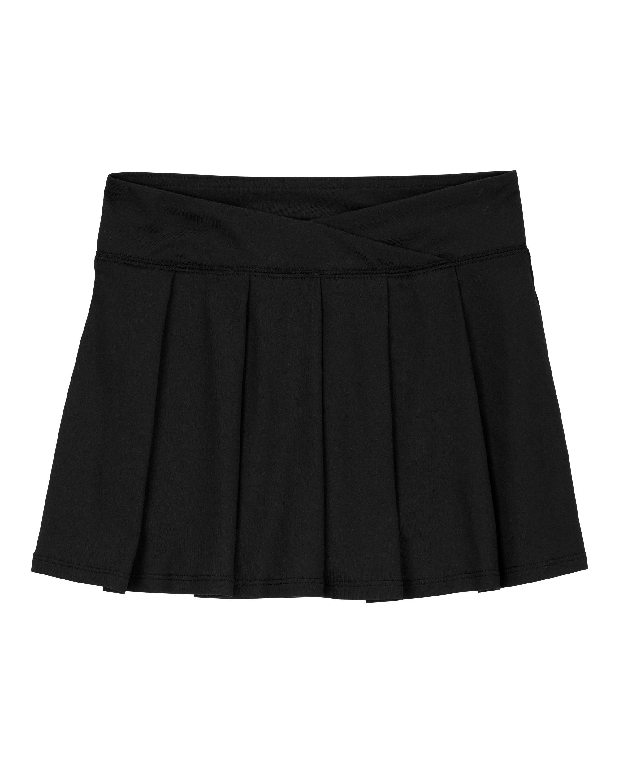 Girls Active Match Skort - Black, image 1 of 5 slides