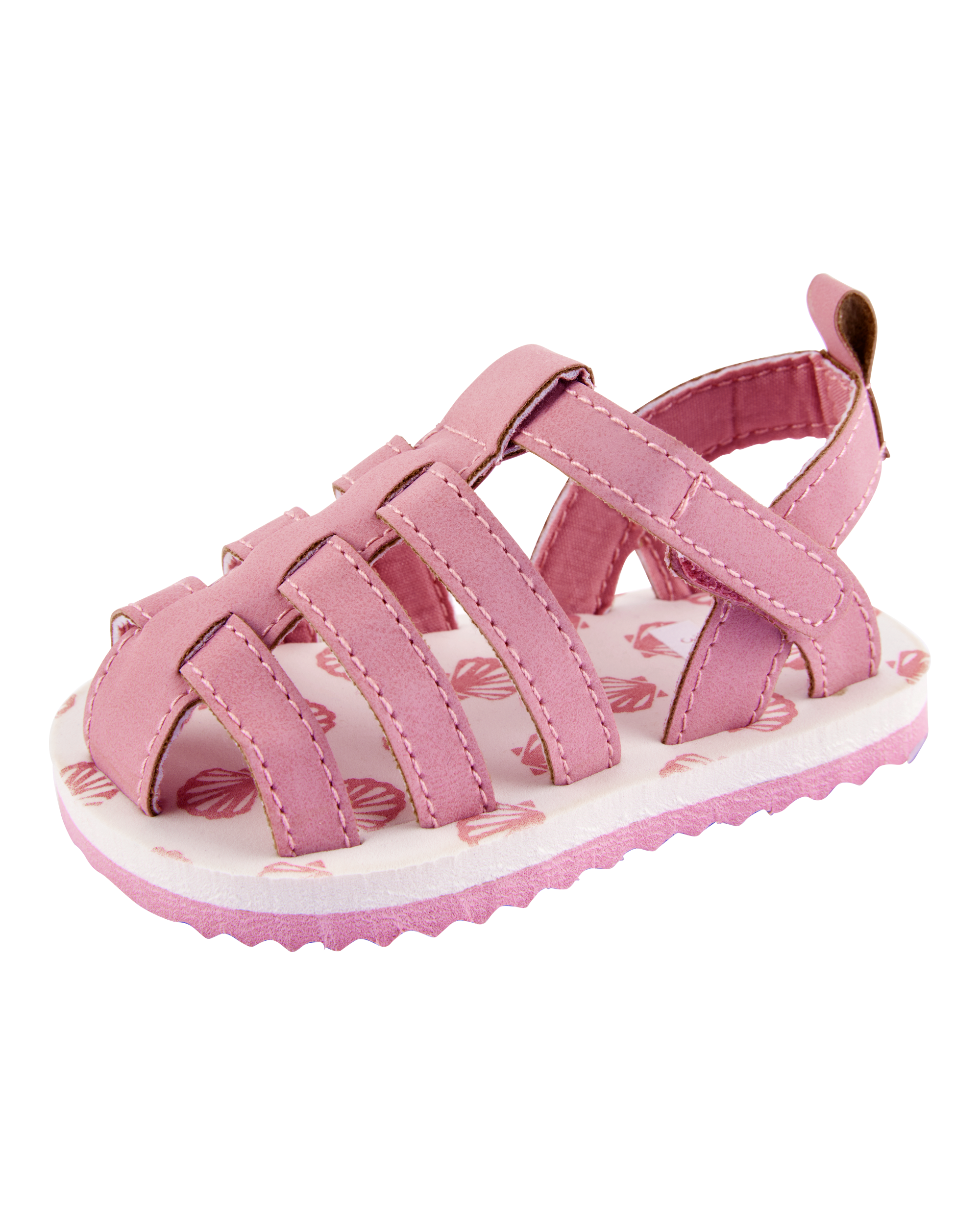 Baby Fisherman Sandals - Pink, image 6 of 7 slides