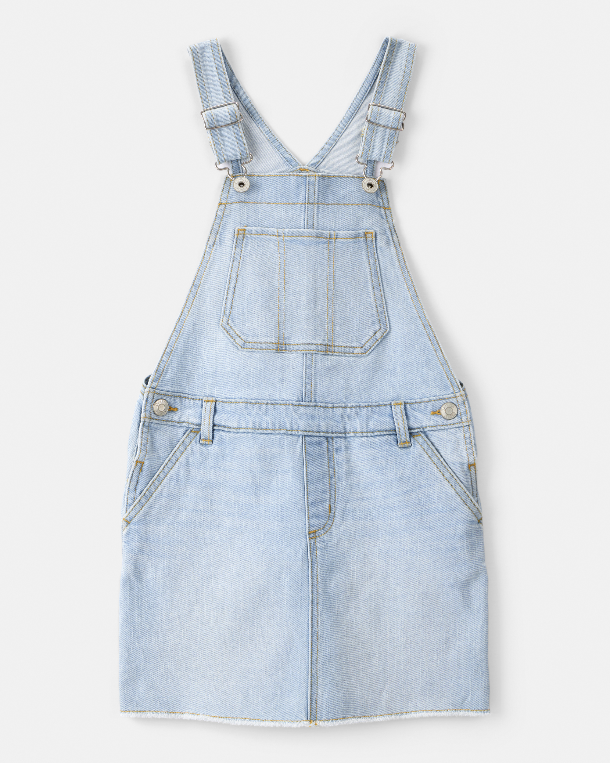 Girls Denim Skirtall - Blue, image 1 of 4 slides