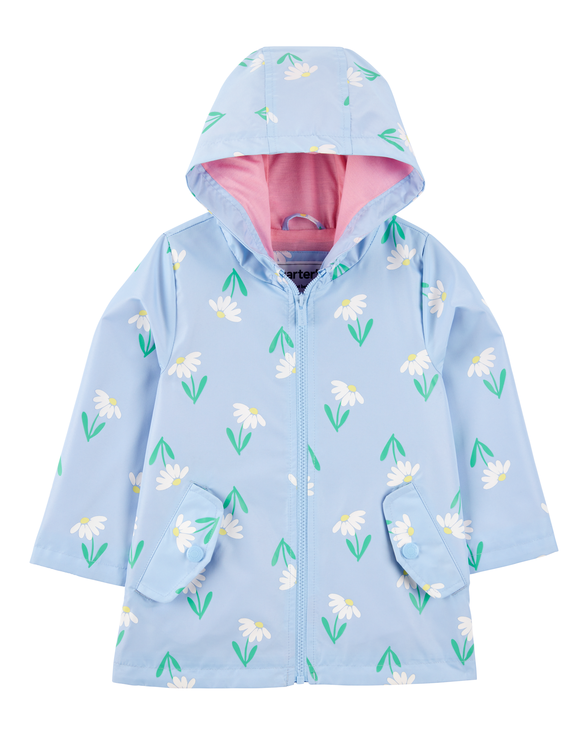 Color Changing Rain Jacket - Blue, image 1 of 6 slides