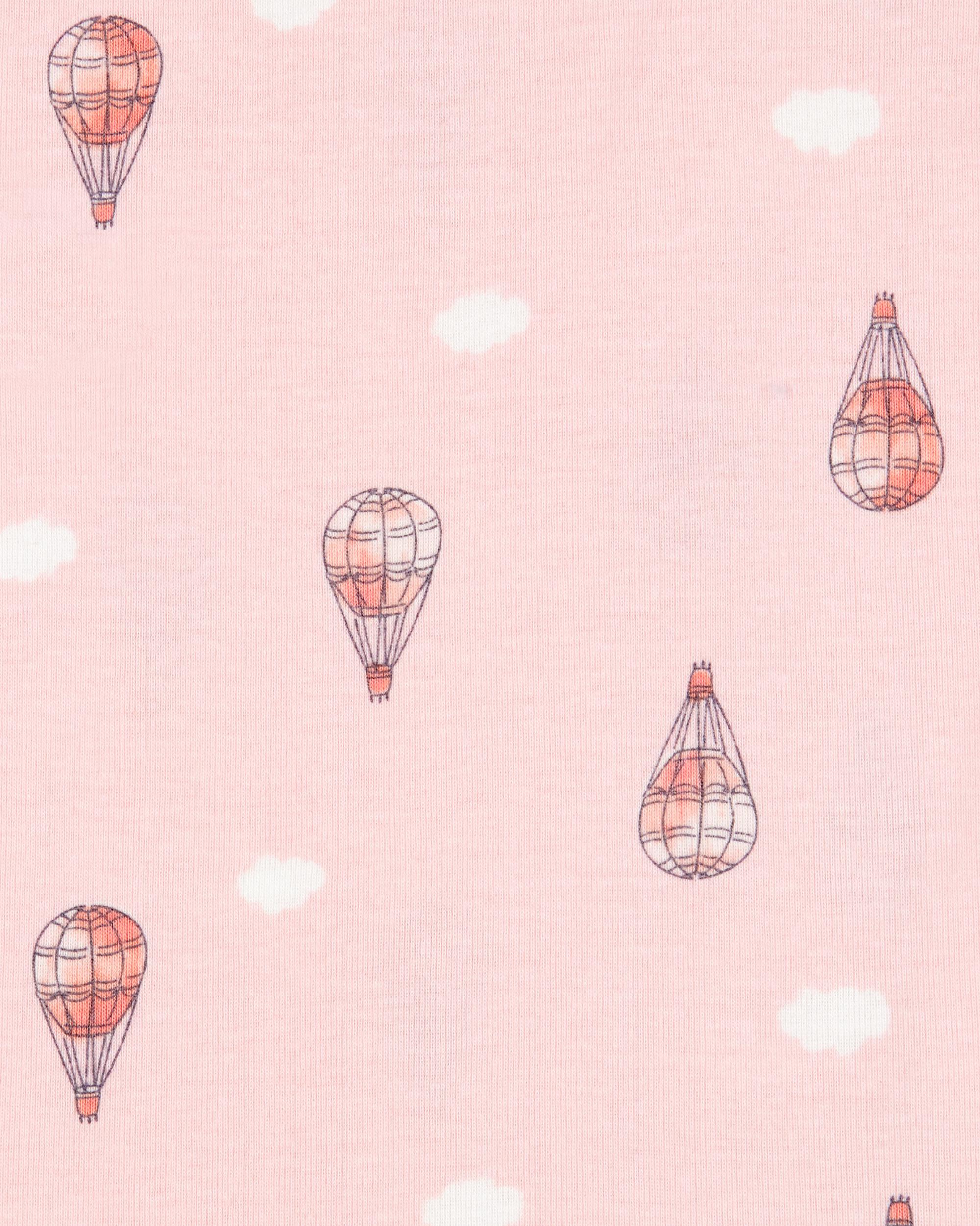 Baby 4-Piece Air Balloon Cotton Pajamas, image 4 of 5 slides