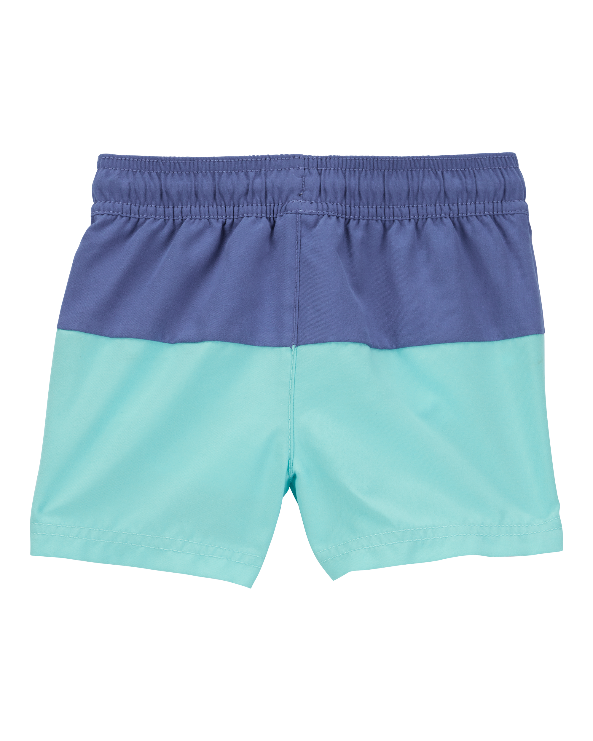 Toddler Boy Colorblock Swim Trunks - Green/Blue, image 2 of 4 slides