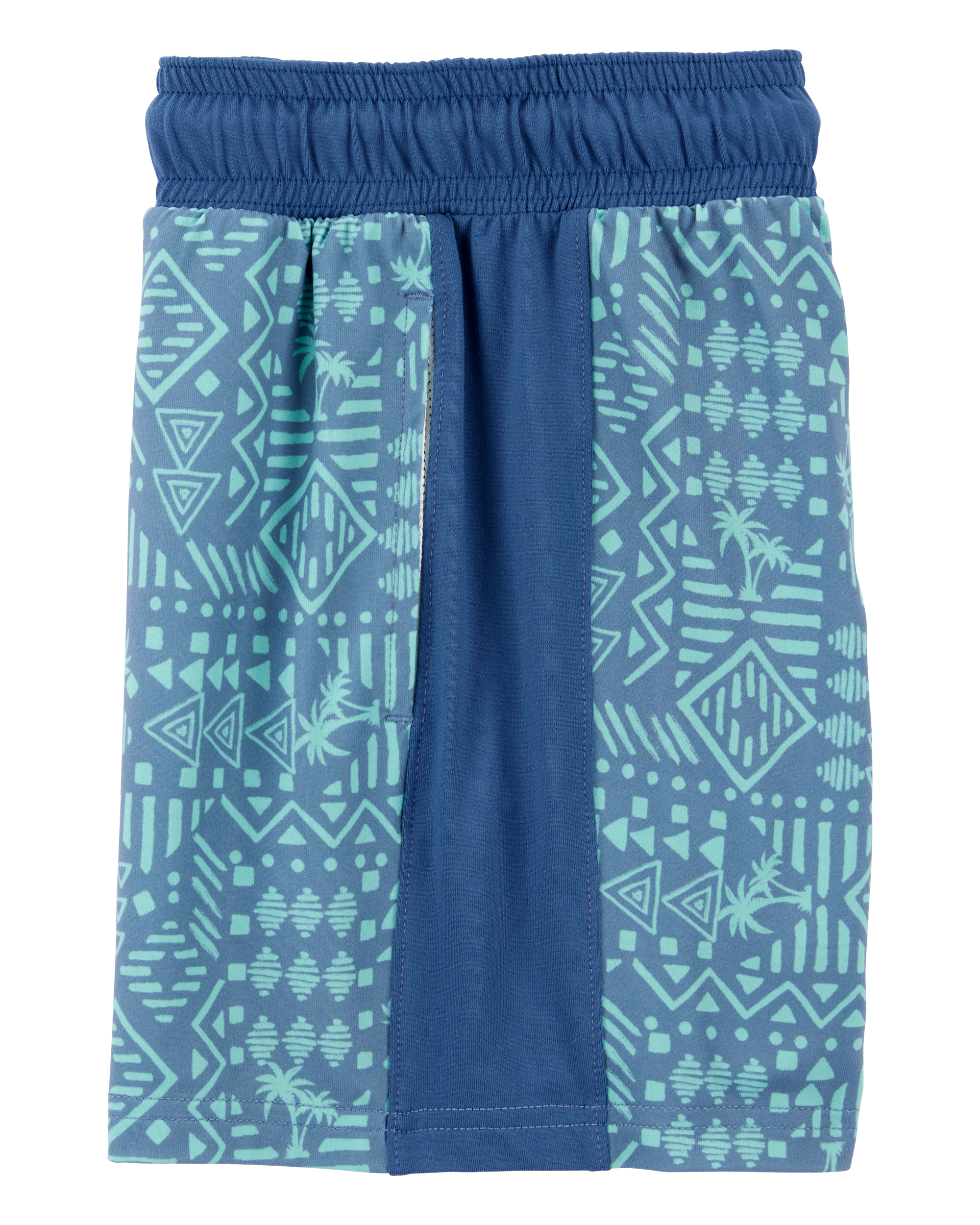 Kid 2-Piece Active Muscle Tank & Shorts Set - Blue, image 6 of 7 slides