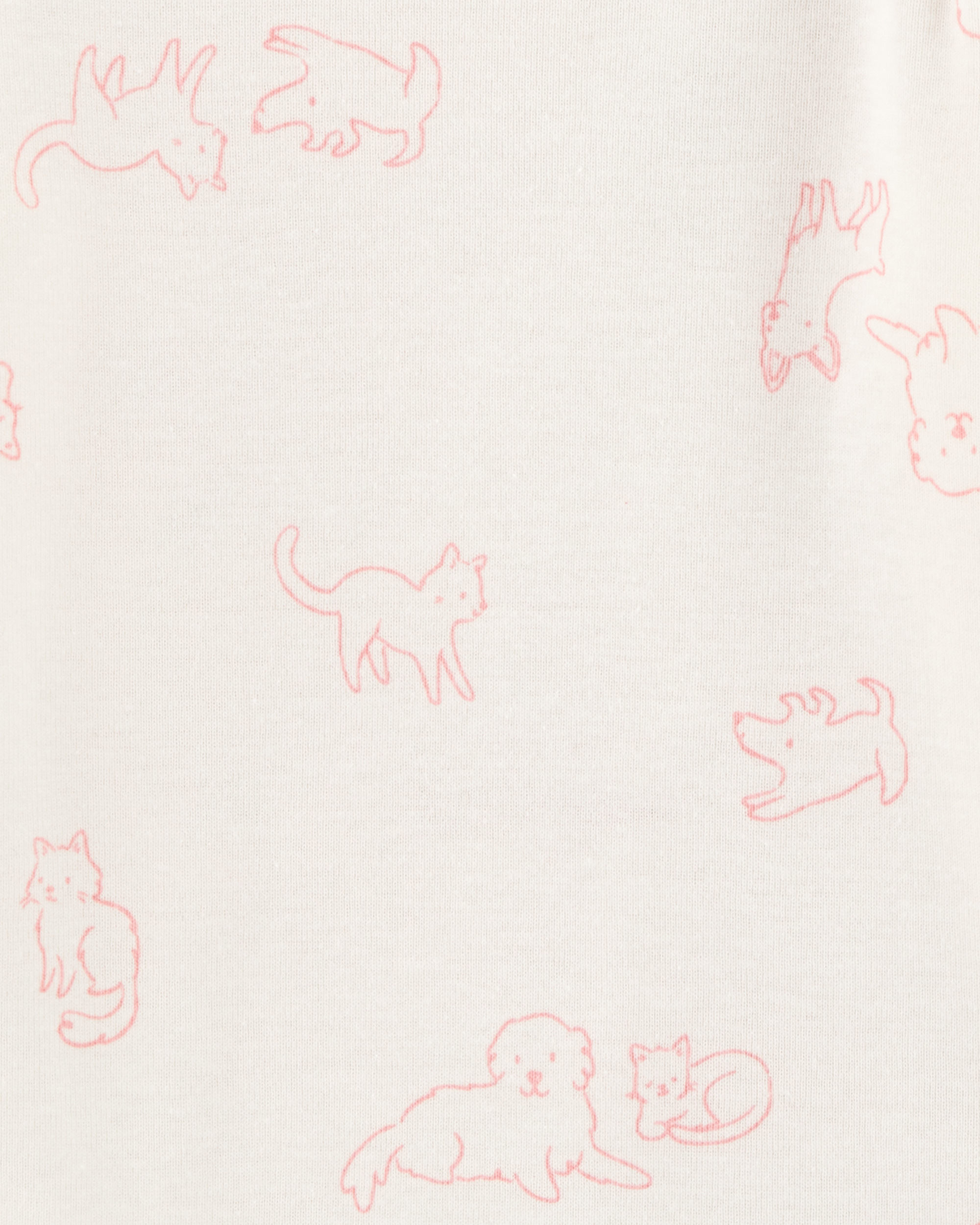 Baby Girl 4-Pack Puppy Long Sleeve Bodysuits, image 2 of 6 slides