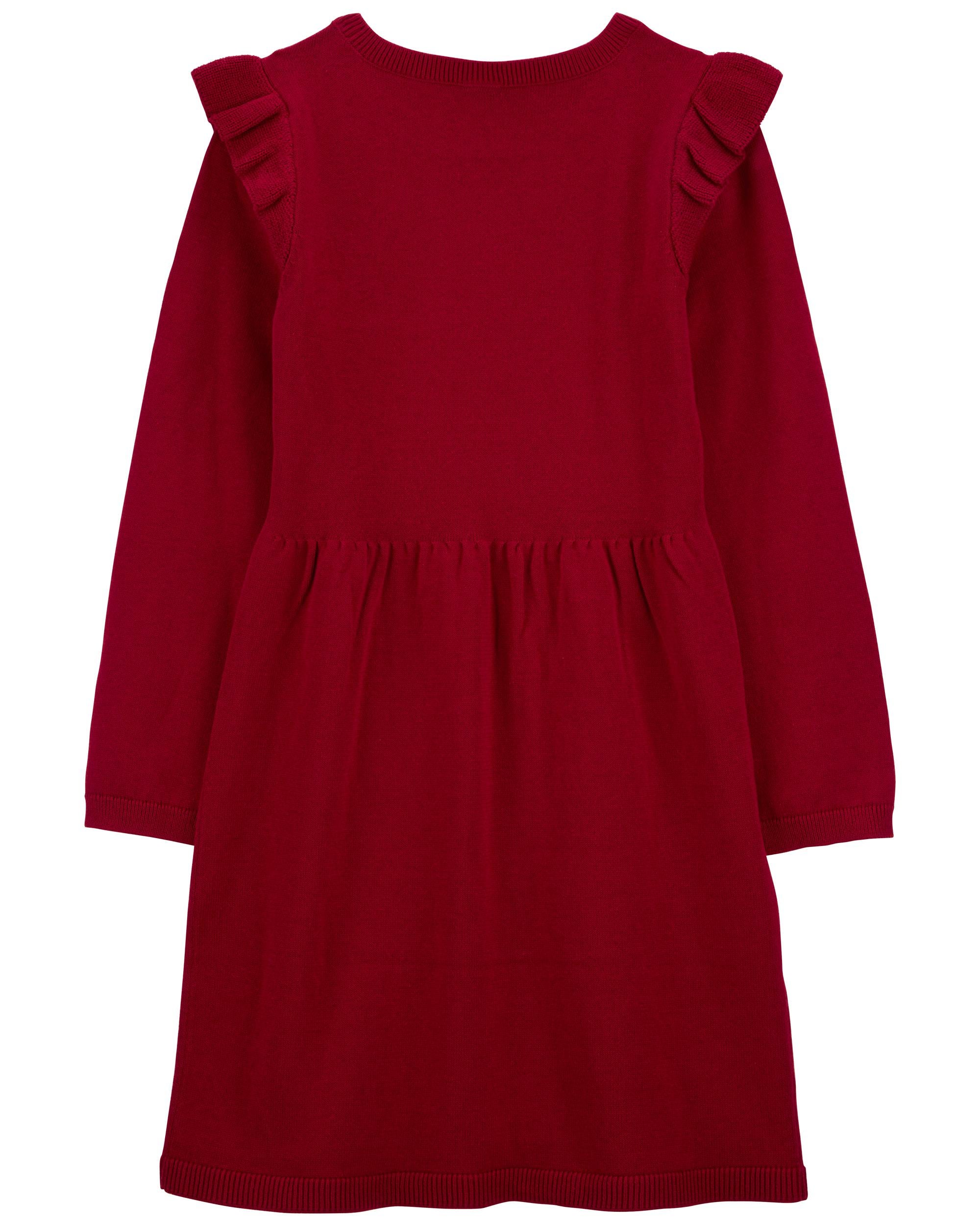 Carters red sweater dress new arrivals