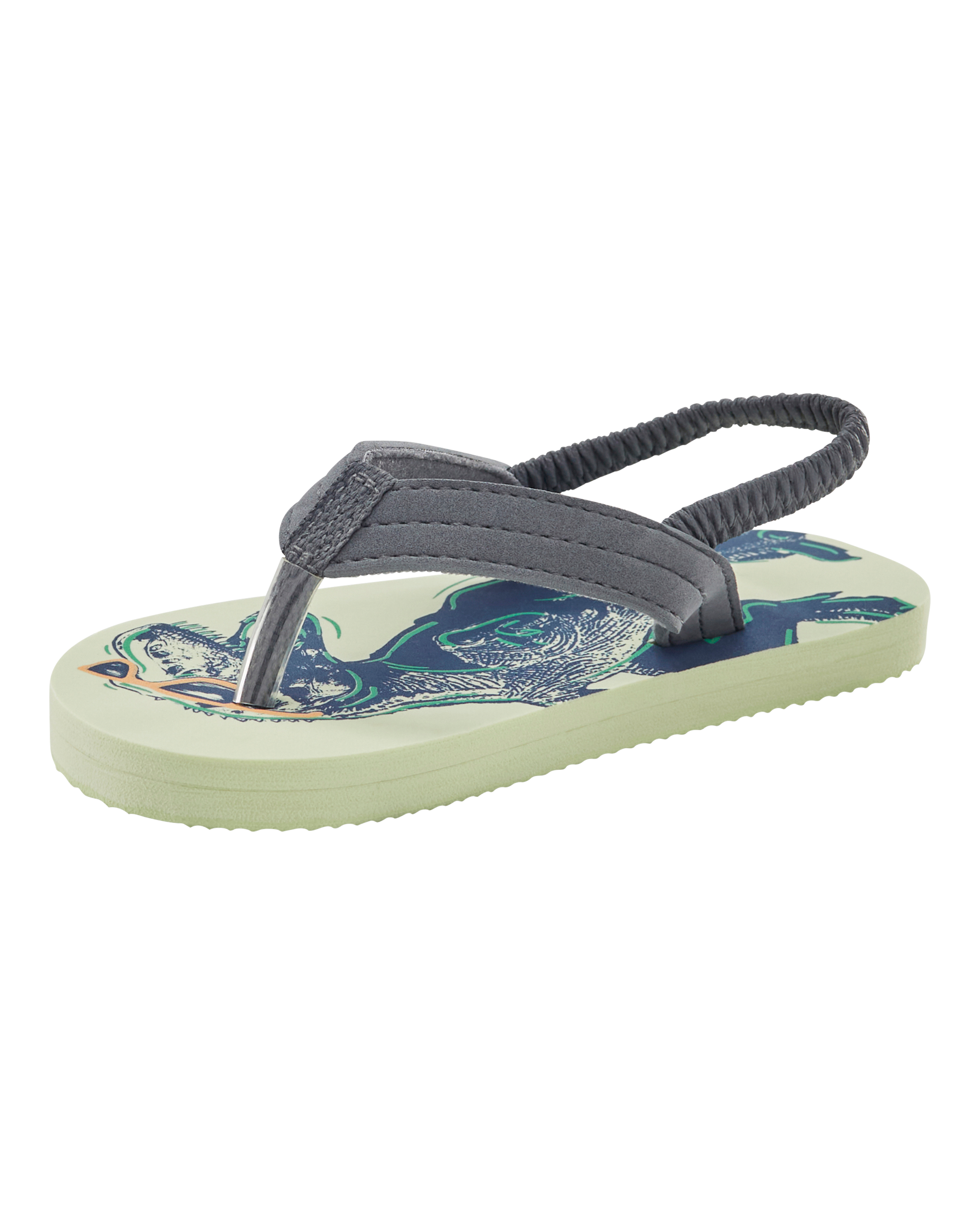Dinosaur Flip Flops, image 7 of 7 slides