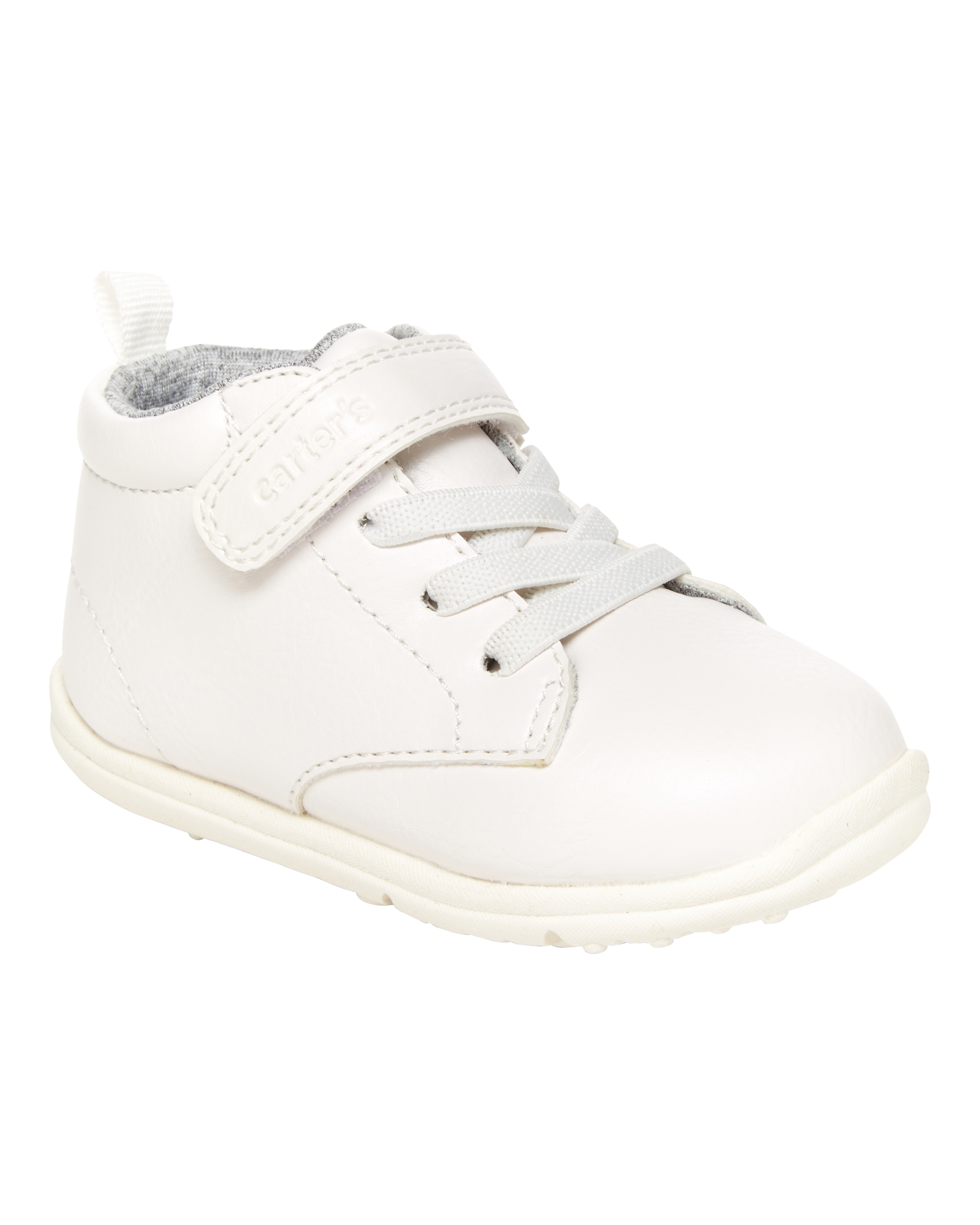 Every Step® First Walker High-Top Sneakers - White, image 1 of 6 slides