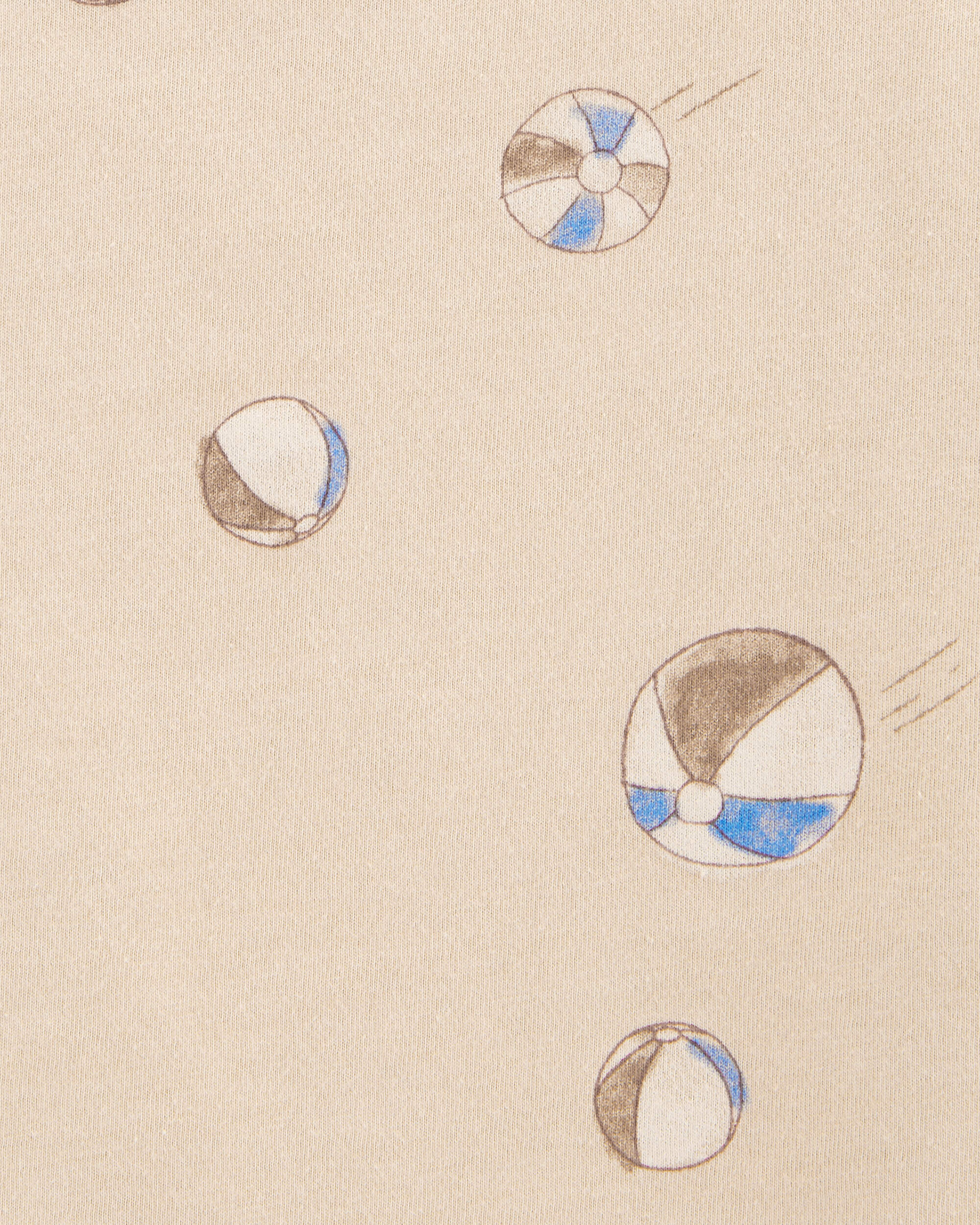 Baby Beach Ball Graphic Tank - Tan, image 2 of 3 slides