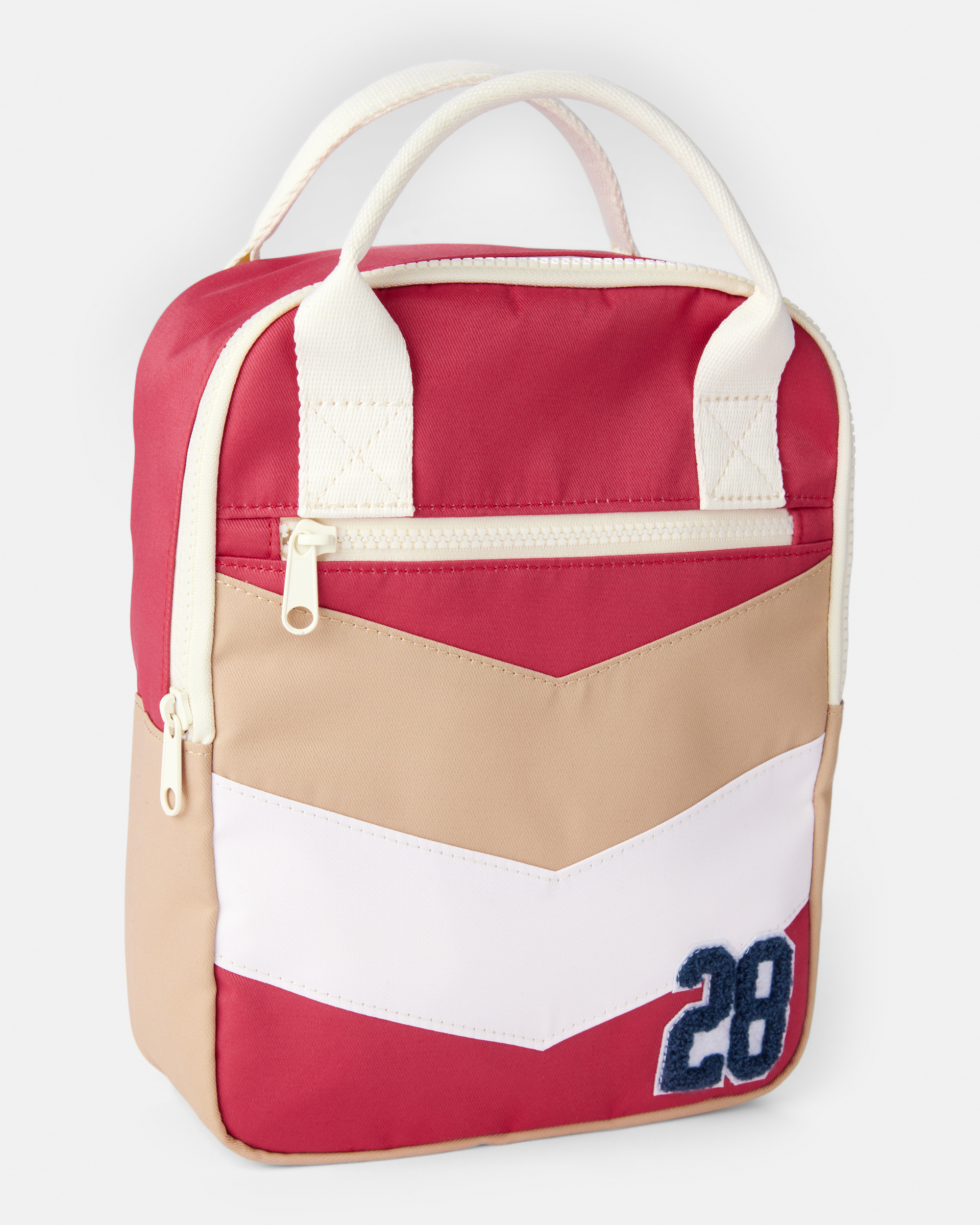 Striped Sporty Mini Backpack, image 1 of 2 slides