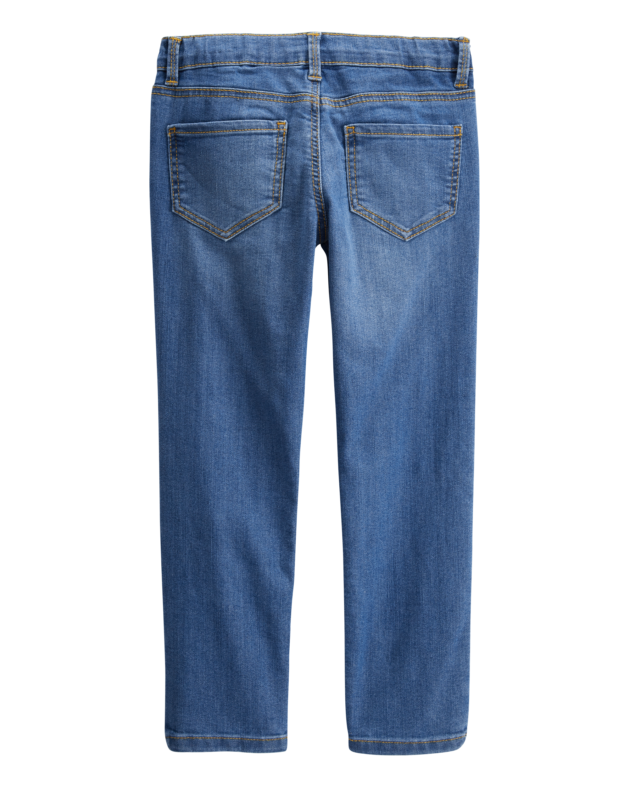 Kid Medium Blue Wash Super Skinny-Leg Jeans, image 2 of 5 slides