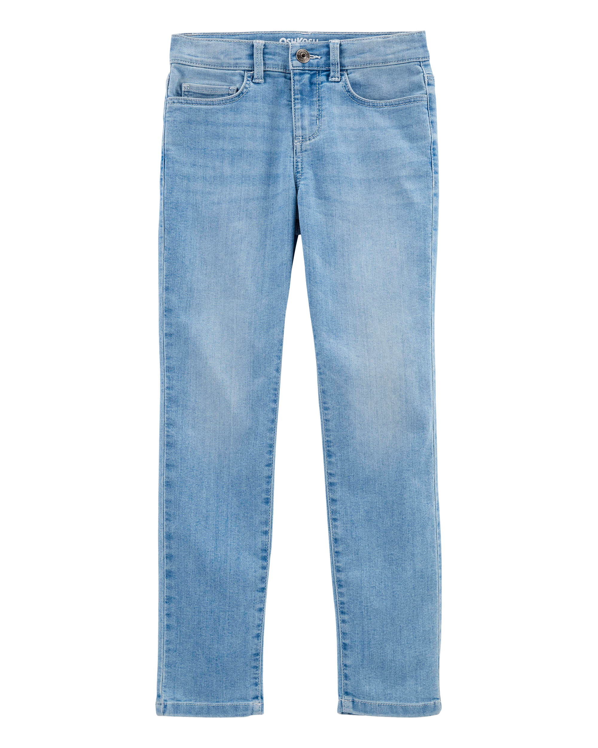 Kid Light Blue Wash Super Skinny-Leg Jeans, image 1 of 5 slides