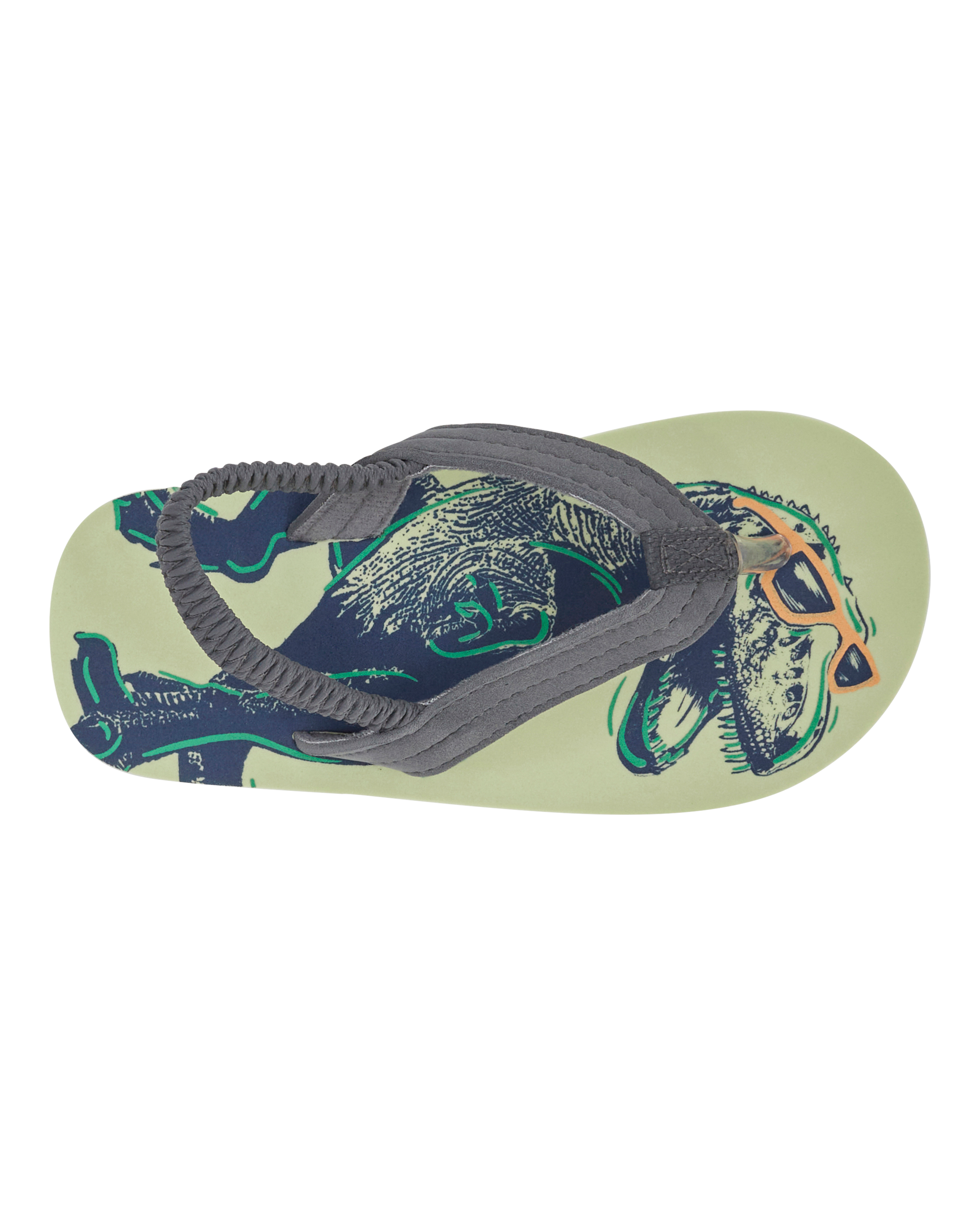 Dinosaur Flip Flops, image 4 of 7 slides