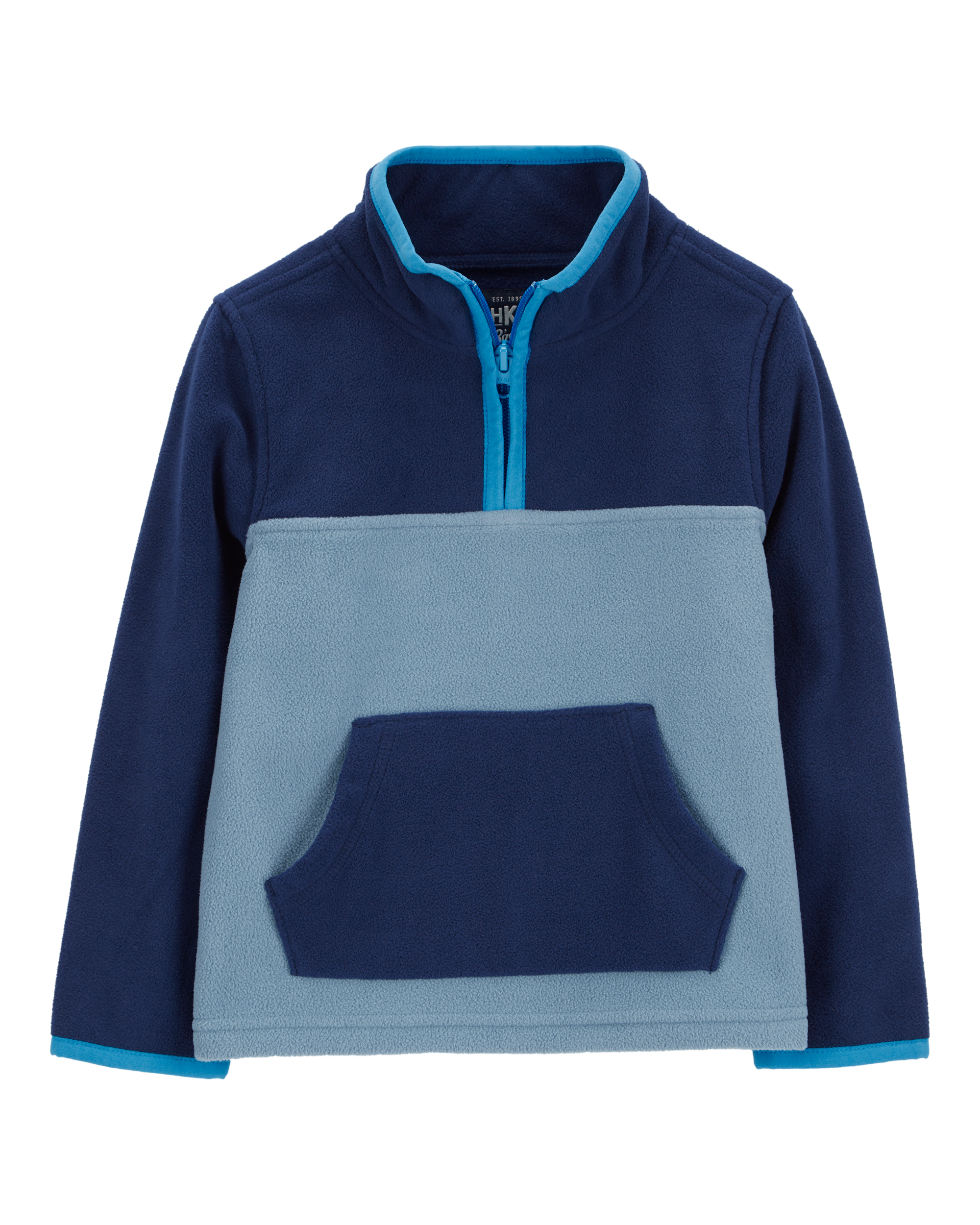 Toddler Quarter-Zip Microfleece Pullover, image 1 of 3 slides