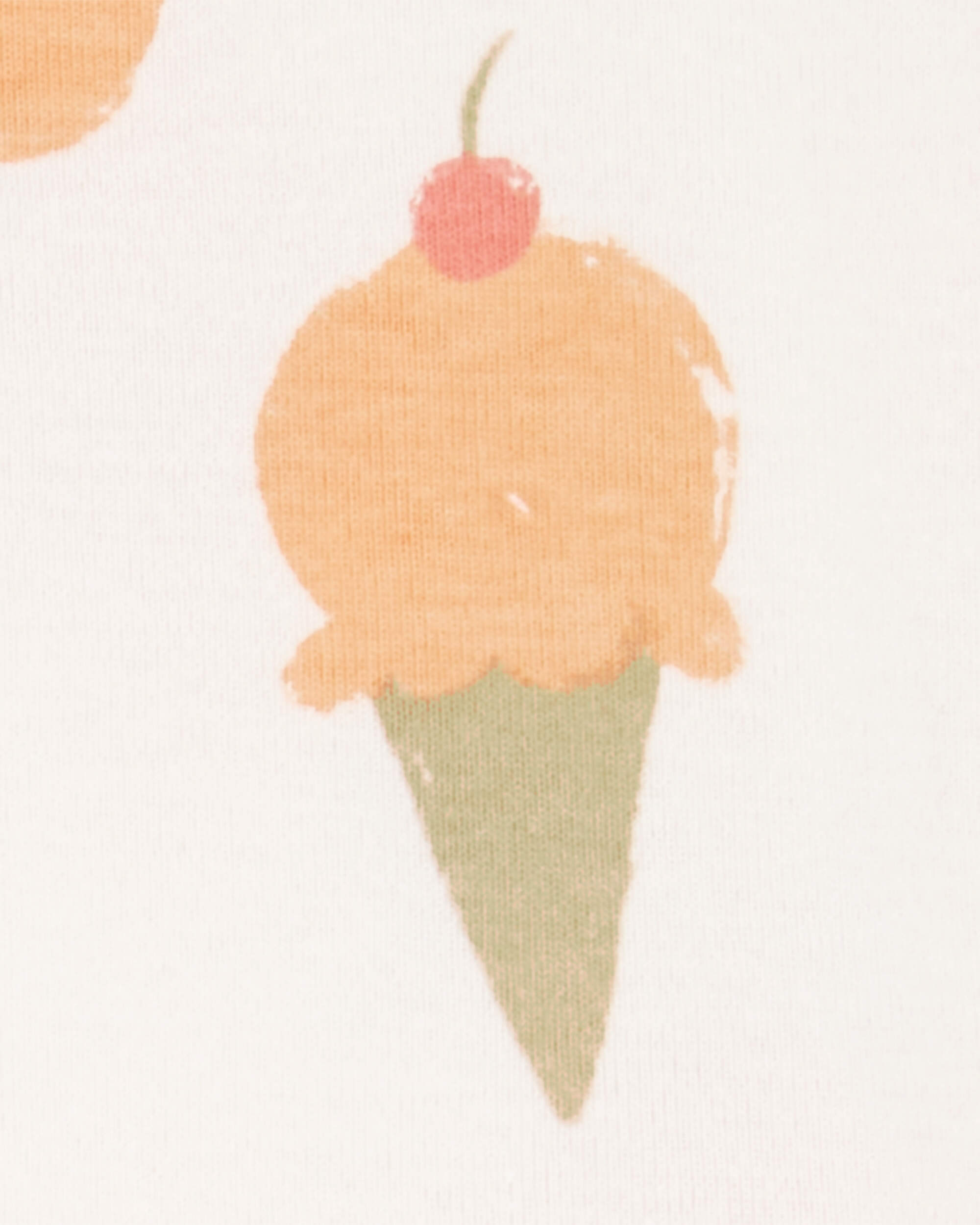 Baby 3-Piece Ice Cream Little Short Set
