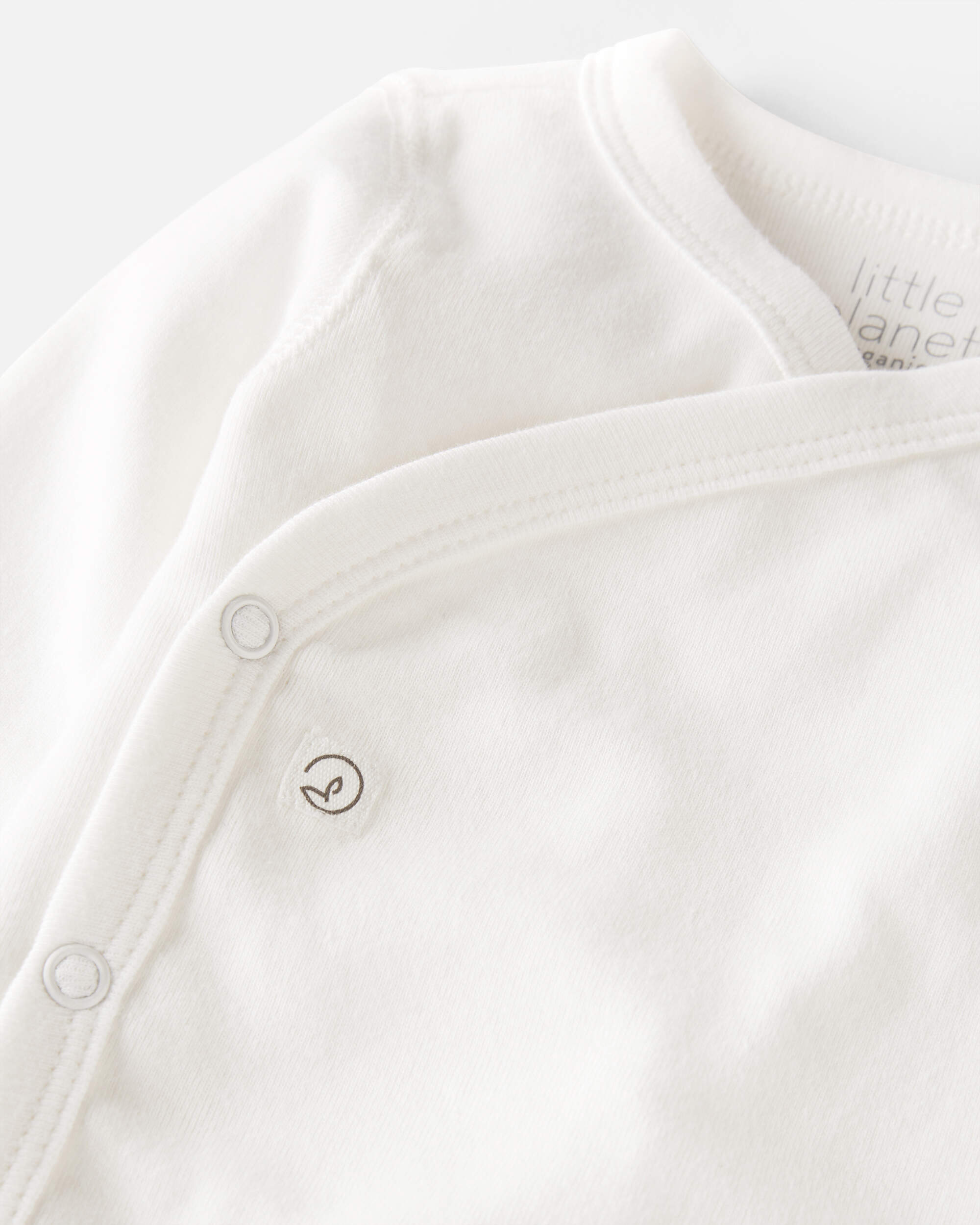 Baby 3-Pack Organic Cotton Snap Bodysuits, image 2 of 5 slides