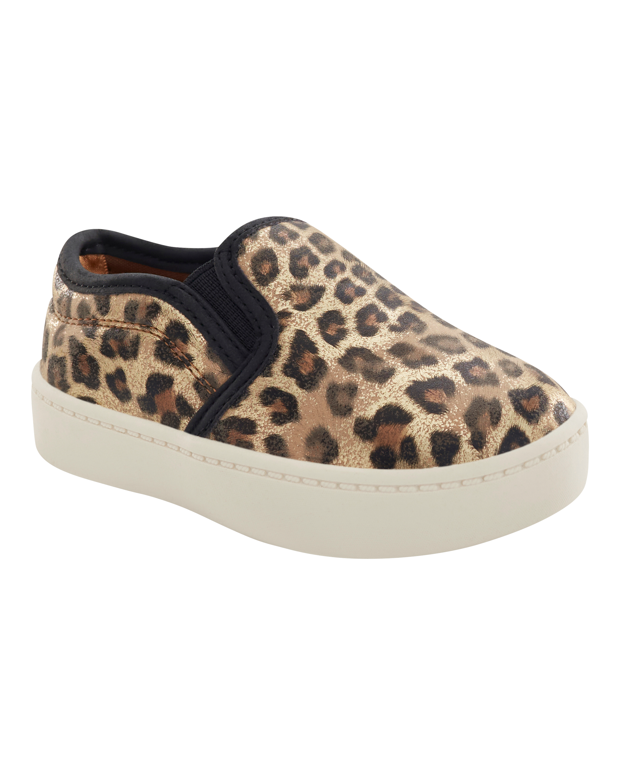 Toddler Leopard Slip-On Shoes, image 1 of 7 slides