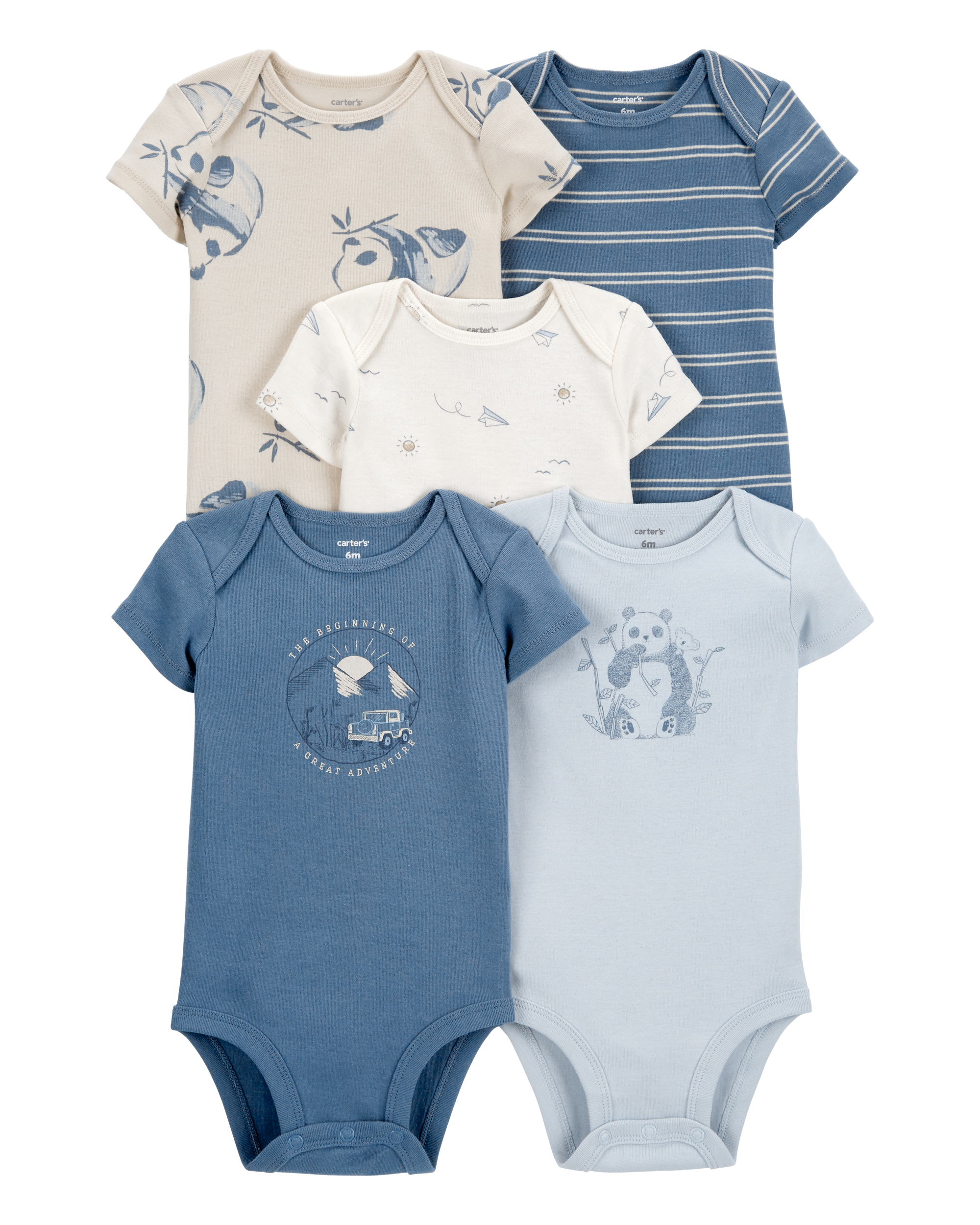 Baby 10-Pack Short-Sleeve Bodysuits, image 8 of 13 slides