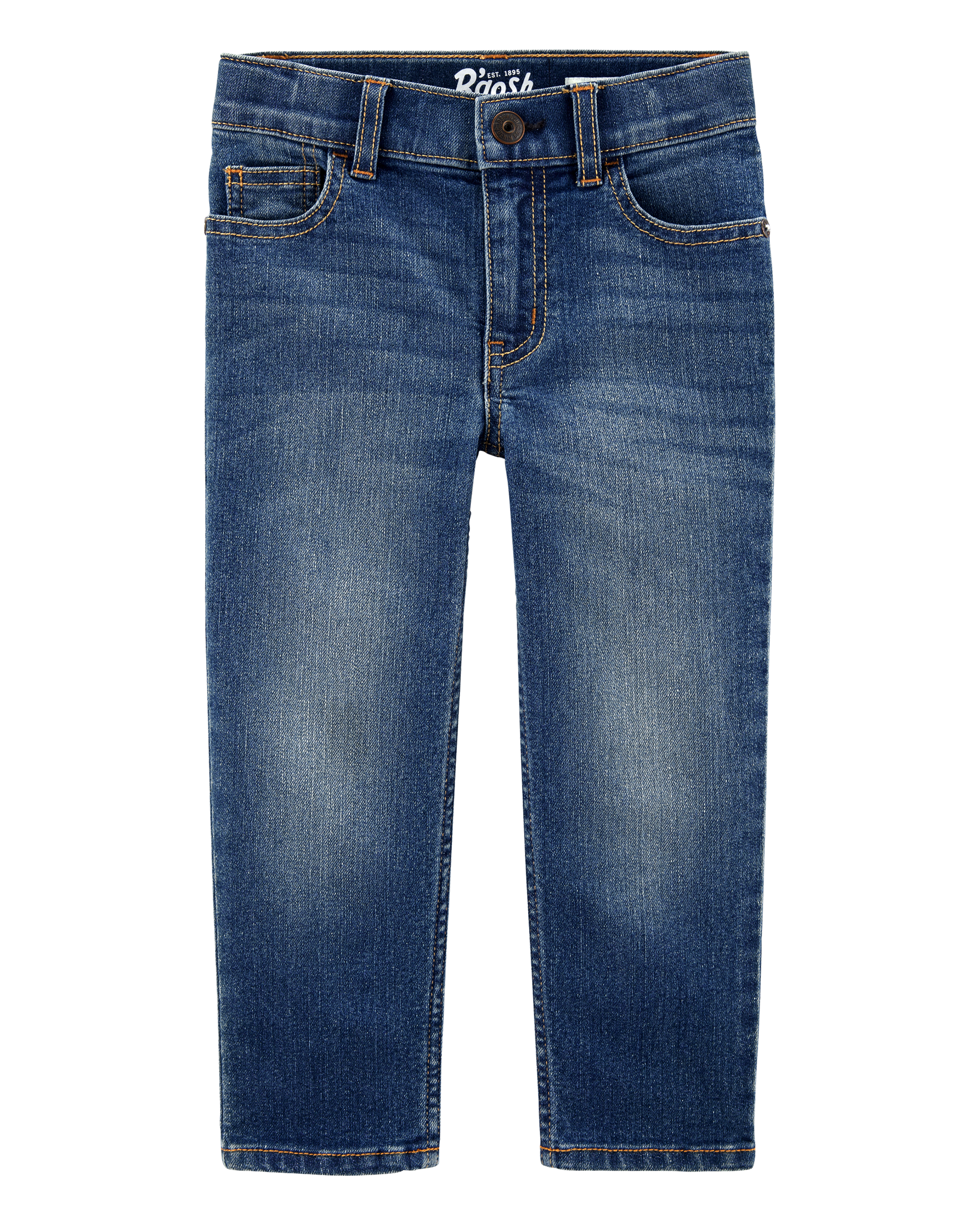 Toddler Dark Wash Straight-Leg Jeans, image 1 of 4 slides