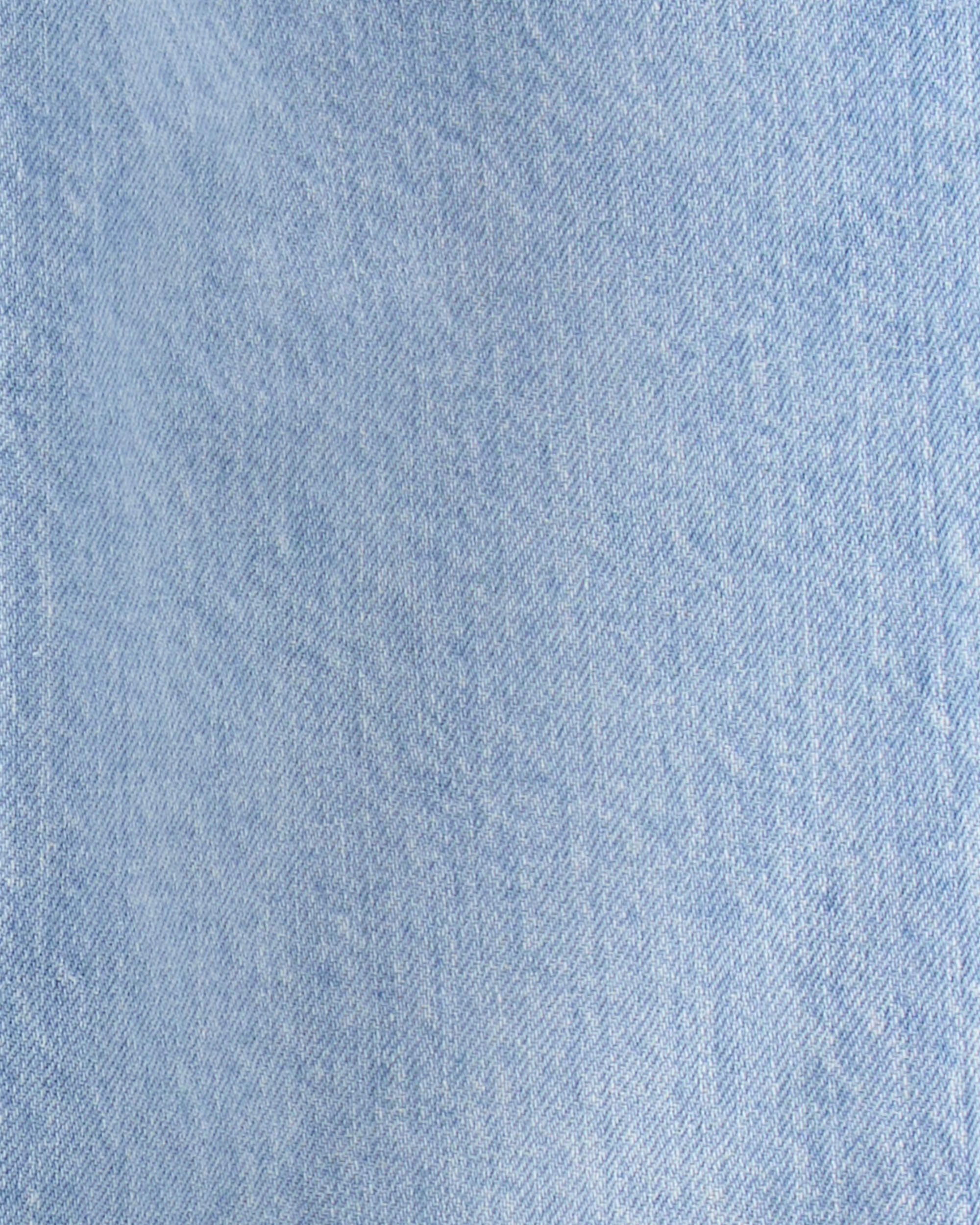 Kid Baggy Iconic Denim Cargo Pants - Faded Wash, image 3 of 4 slides
