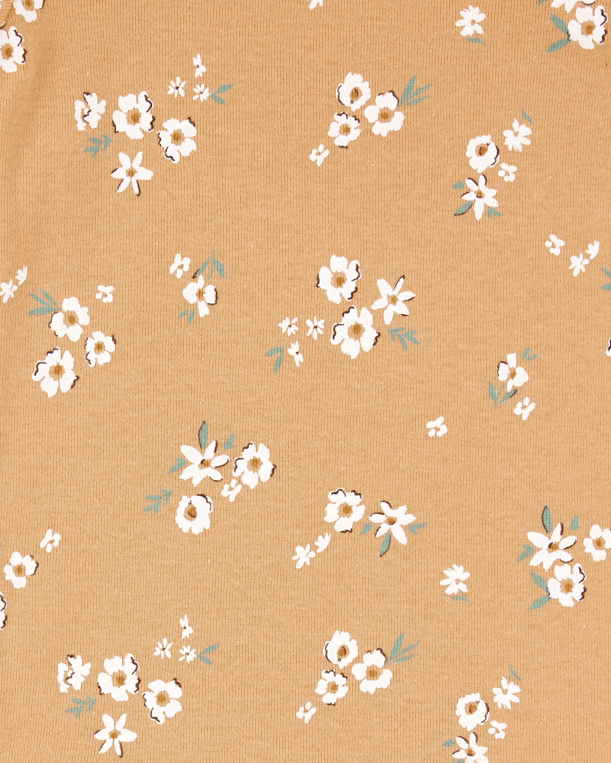 Baby 5-Pack Floral Short-Sleeve Cotton Bodysuits, image 5 of 7 slides