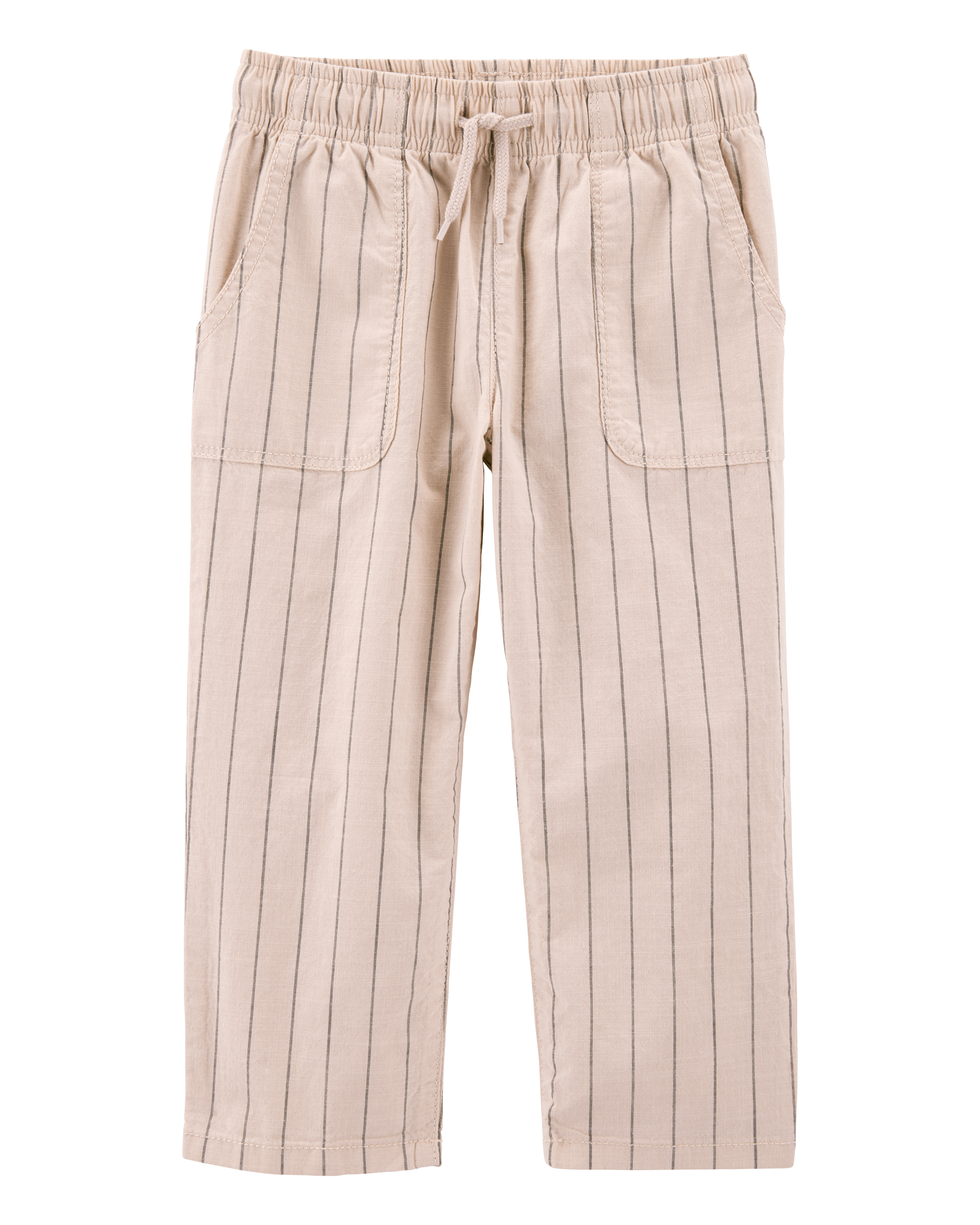 Toddler 2-Piece Desert Lizard Graphic Tee & Striped Pants Set - Ivory/Tan, image 5 of 9 slides